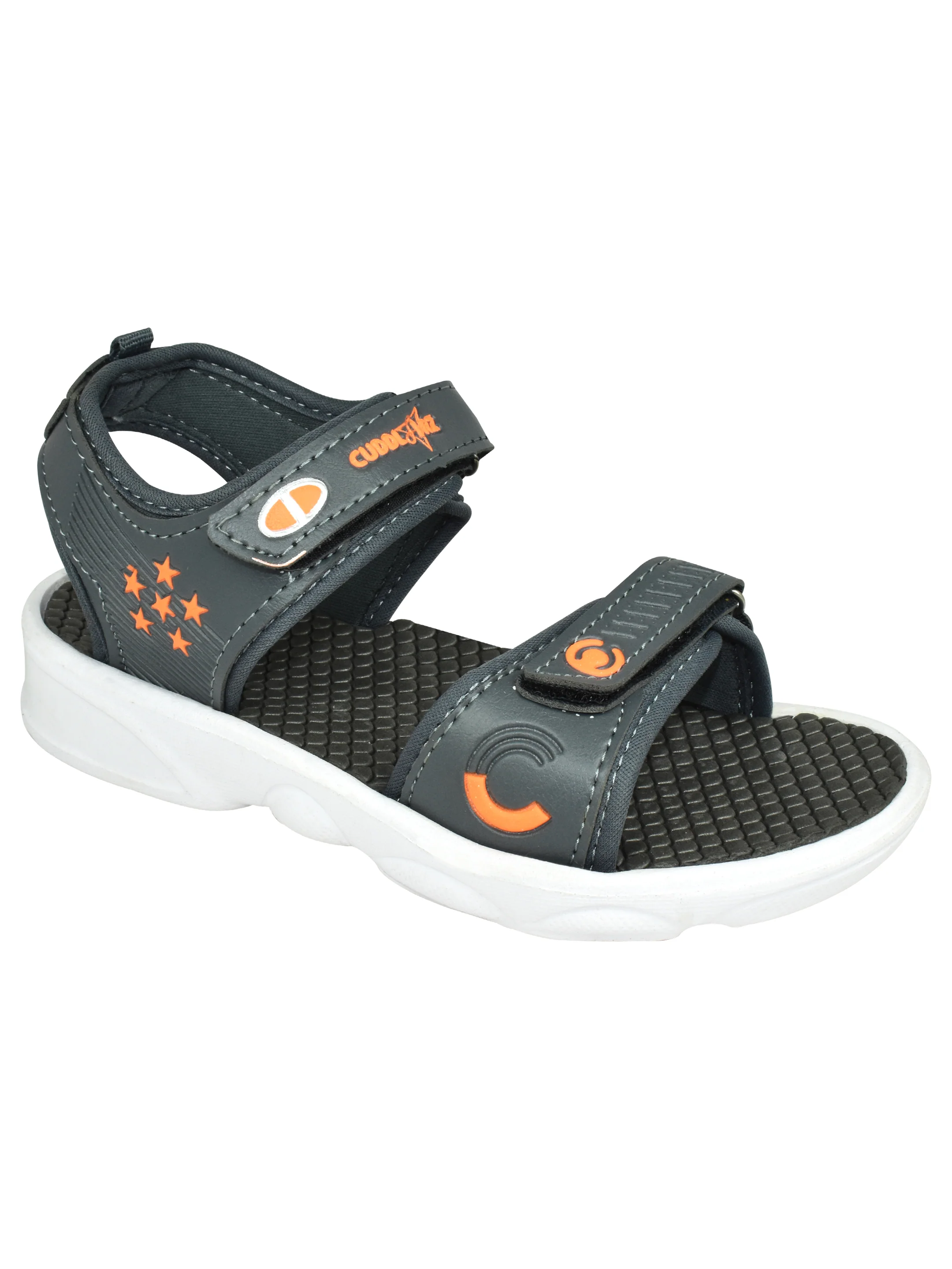 Ajanta Kids’ Lightweight Velcro Closure Casual Sandals - Image 3