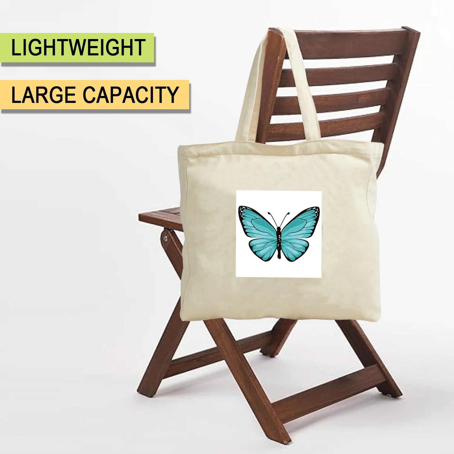 Ajanta Canvas Tote Bag for Women – Printed Zip Tote for Travel, Shopping & College - Image 10