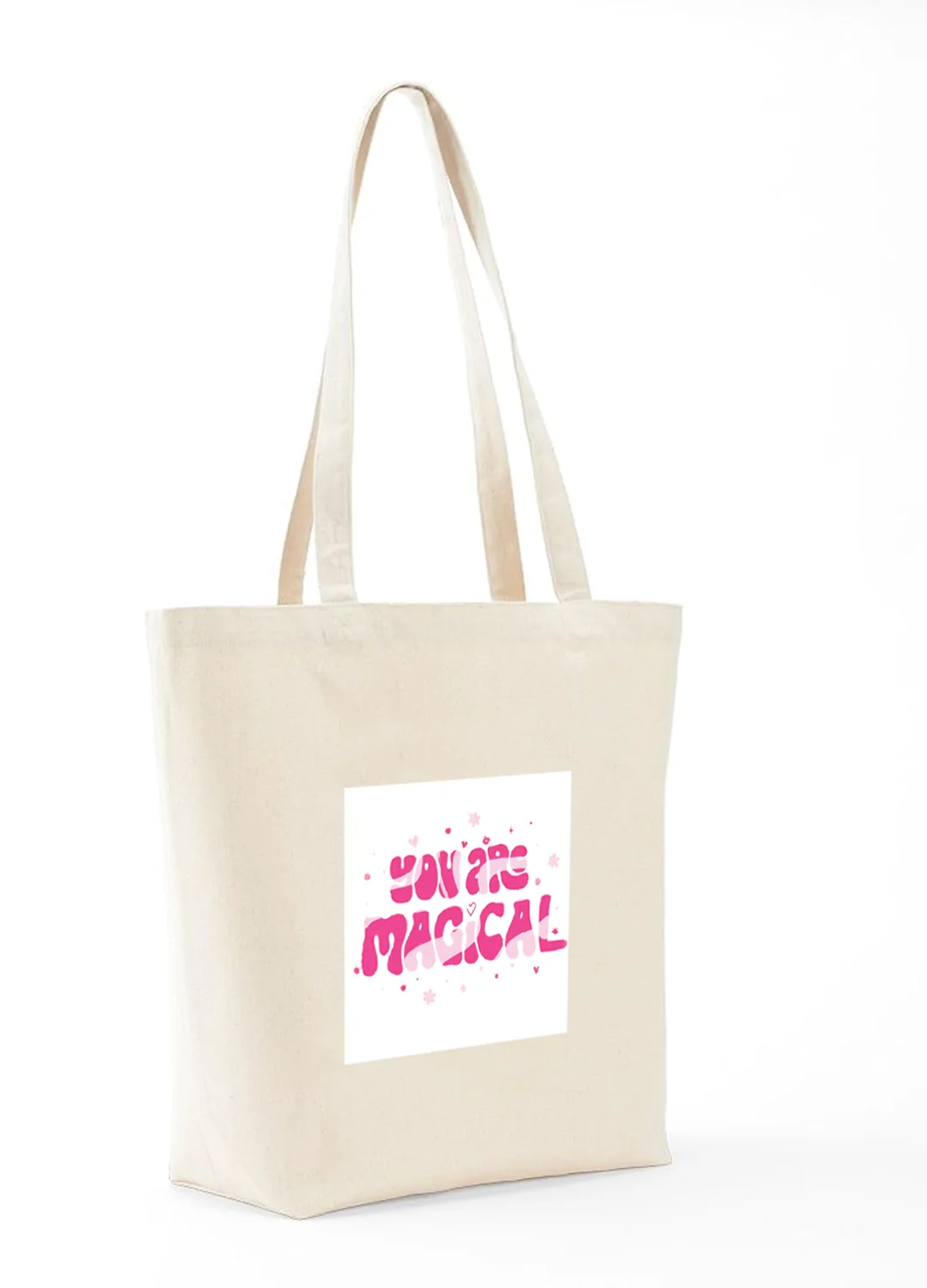 Ajanta Canvas Tote Bag for Women – Printed Zip Tote for Travel, Shopping & College - Image 12