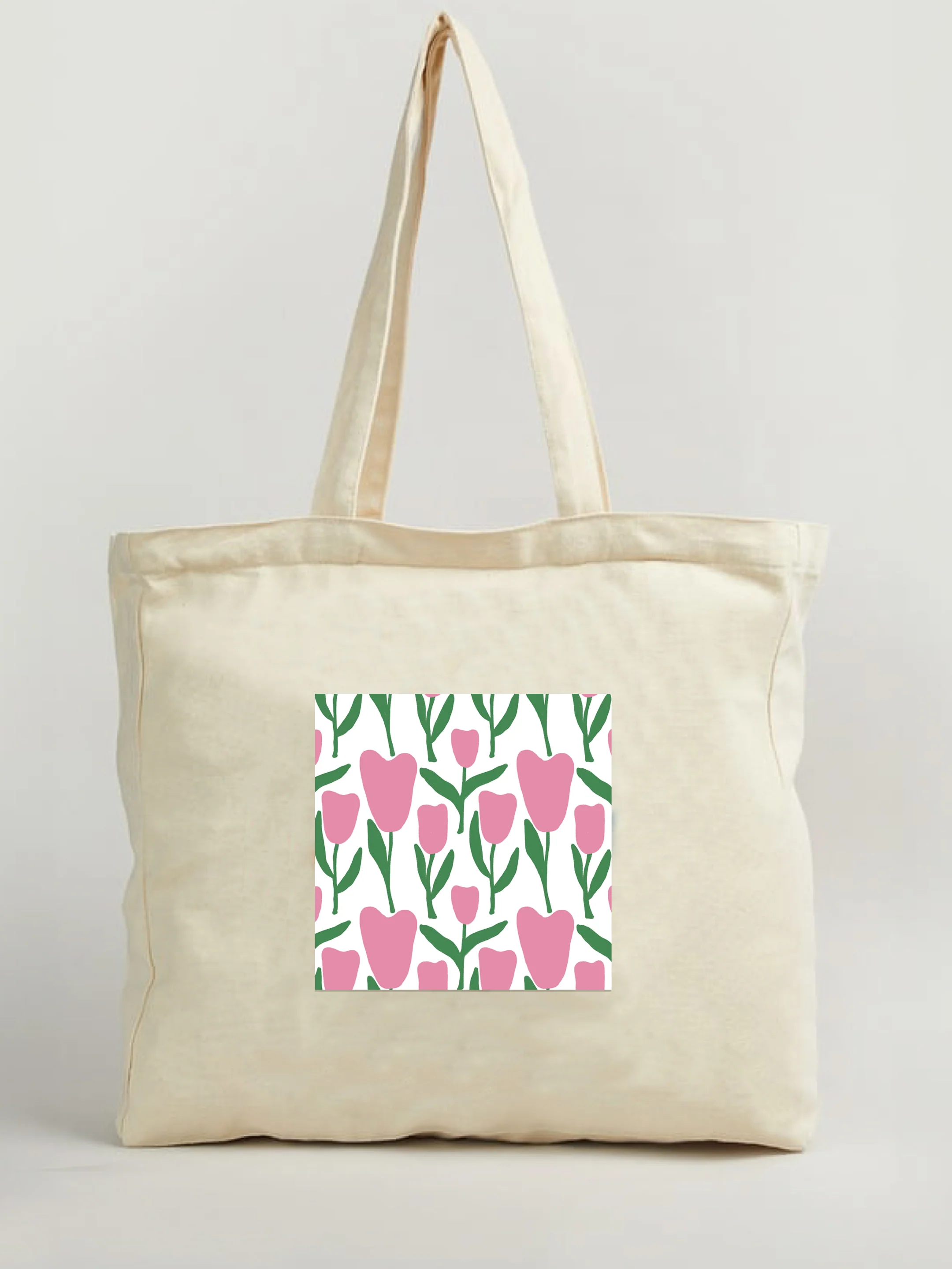 Ajanta Canvas Tote Bag with Zip for Women