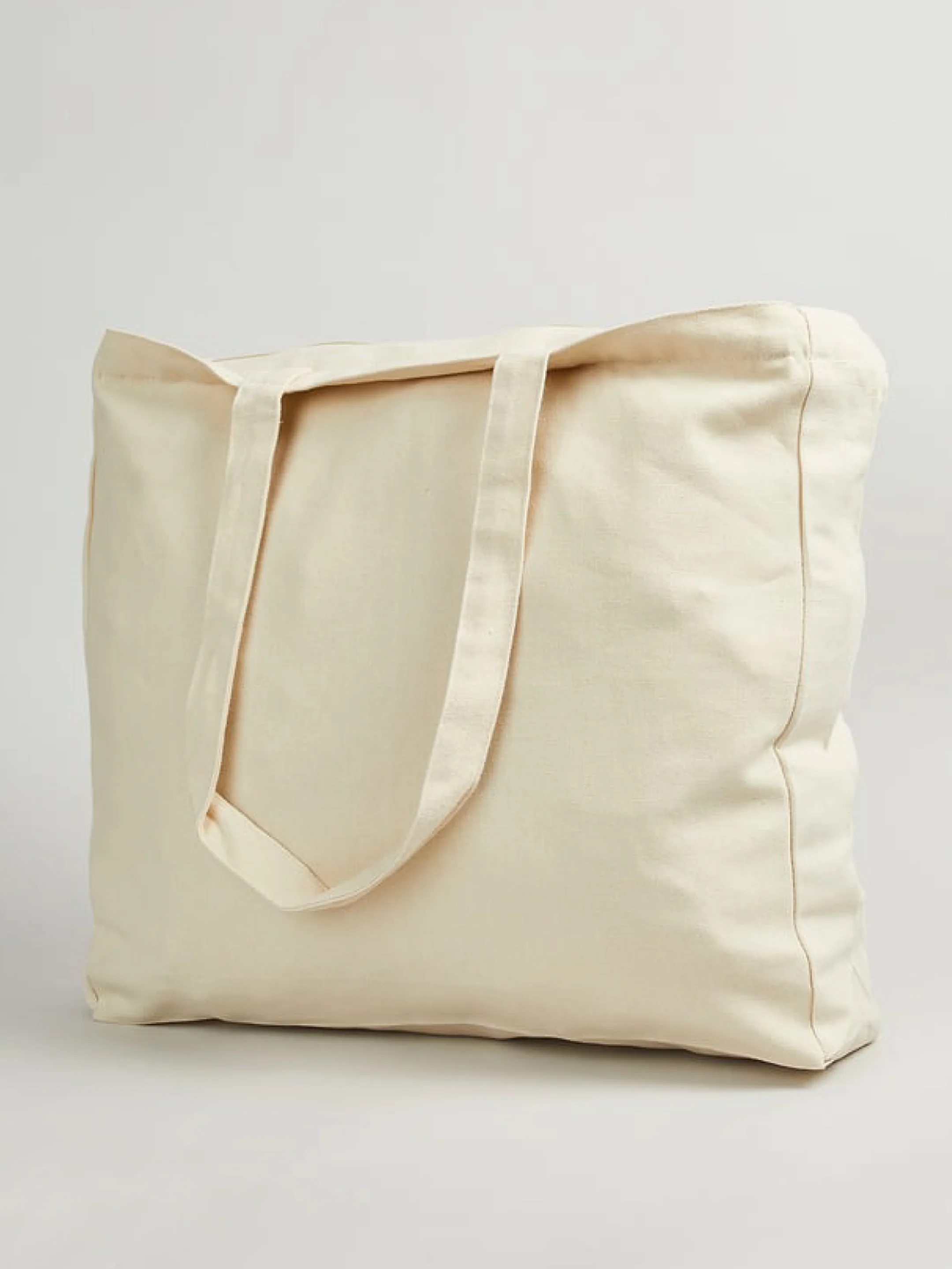 Ajanta Canvas Tote Bag with Zip for Women - Image 8