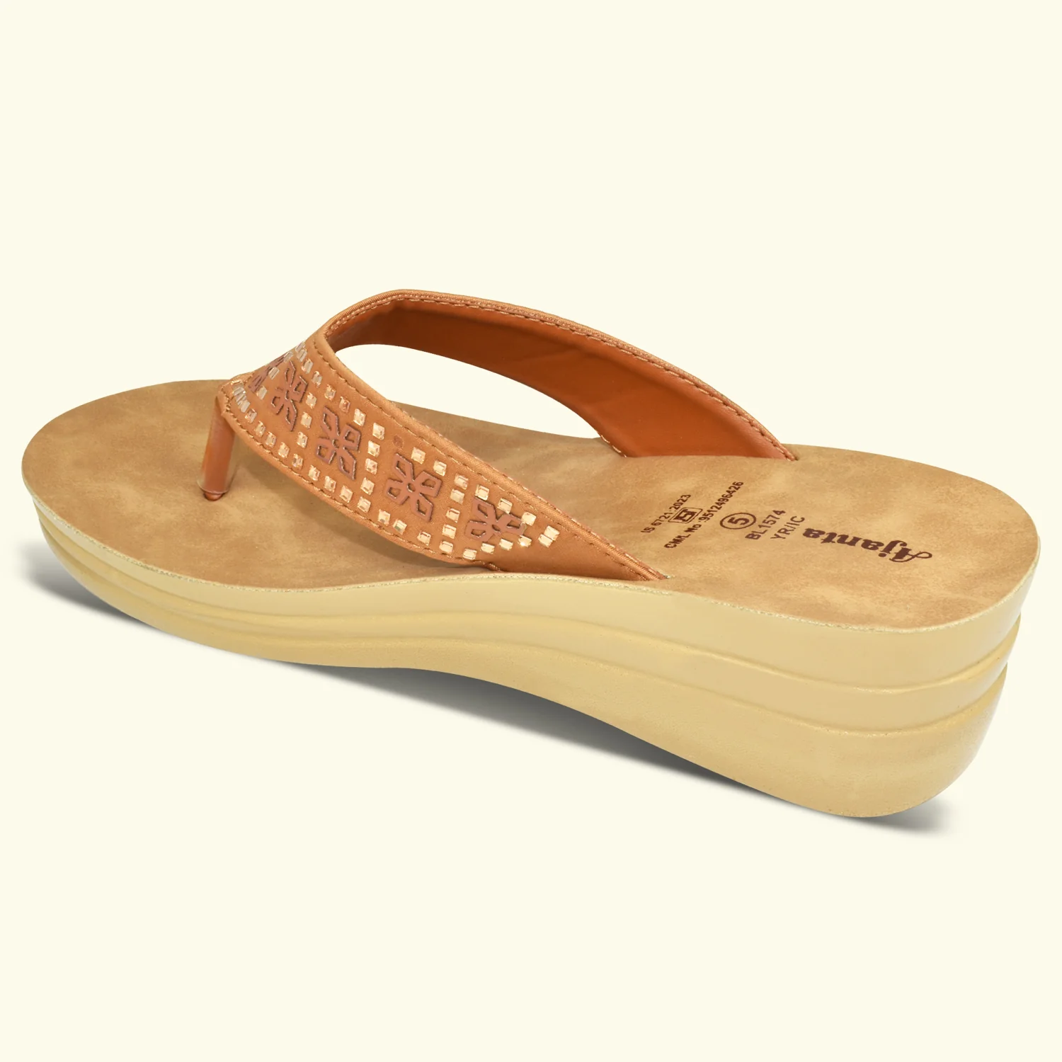 Ajanta Women’s Comfortable Heel Sandals - Image 6