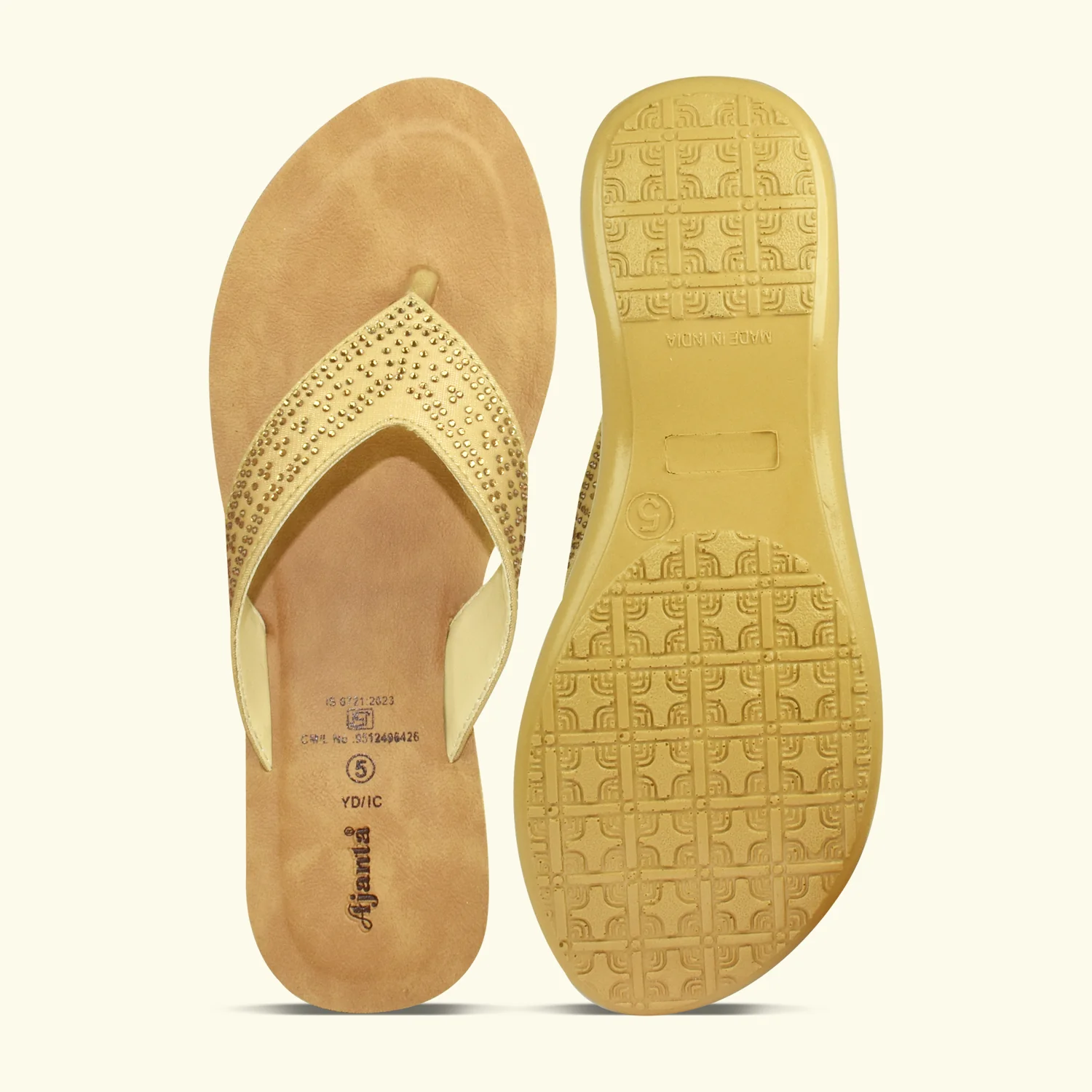 Ajanta Women's Flat Fashion Slip-on Slipper - Image 7