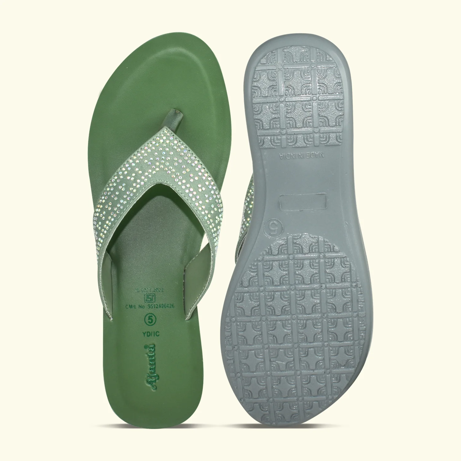 Ajanta Women’s Cushioned Slip-On Flats - Image 4