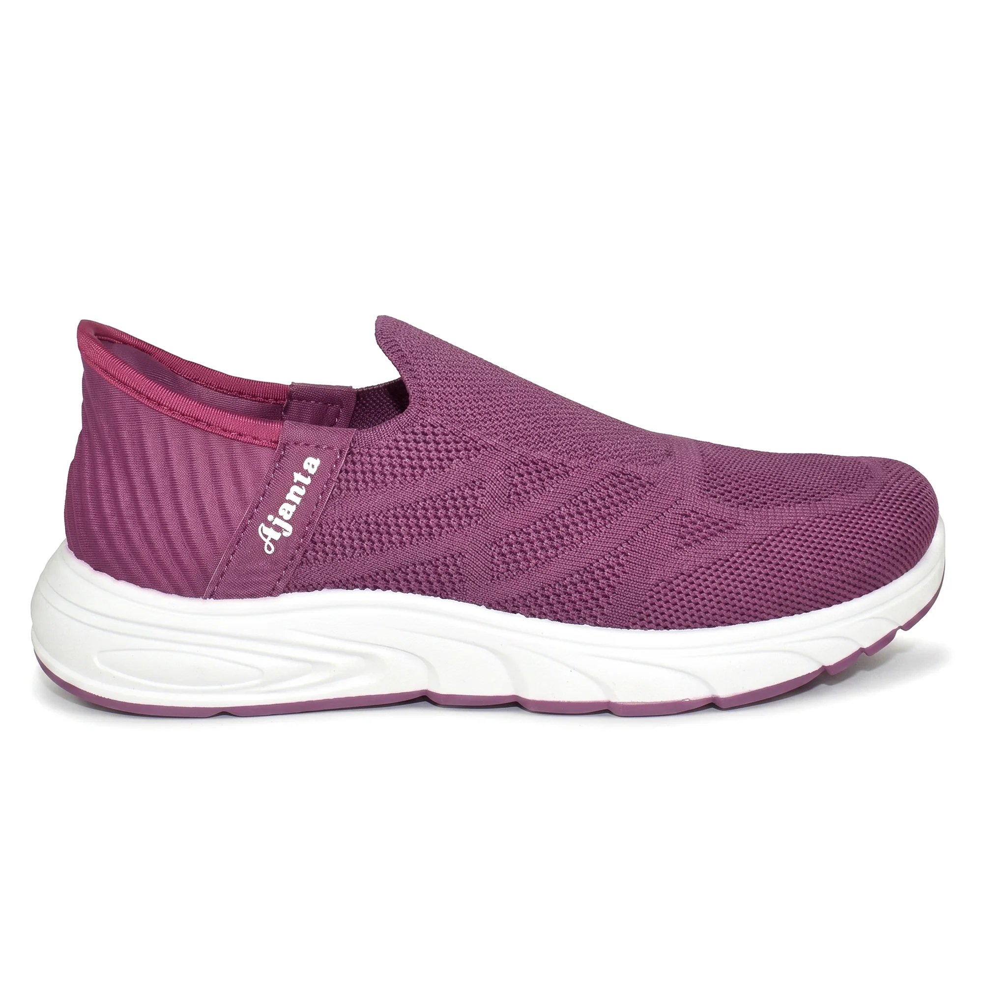 AJANTA Hands-Free Slip On Shoes for Women | Walking Shoes for Women | Sports Shoes | Lightweight Breathable Running Sneakers | Memory Foam Cushion | Gym, Office, Travel, Casual Shoes Black - Image 11