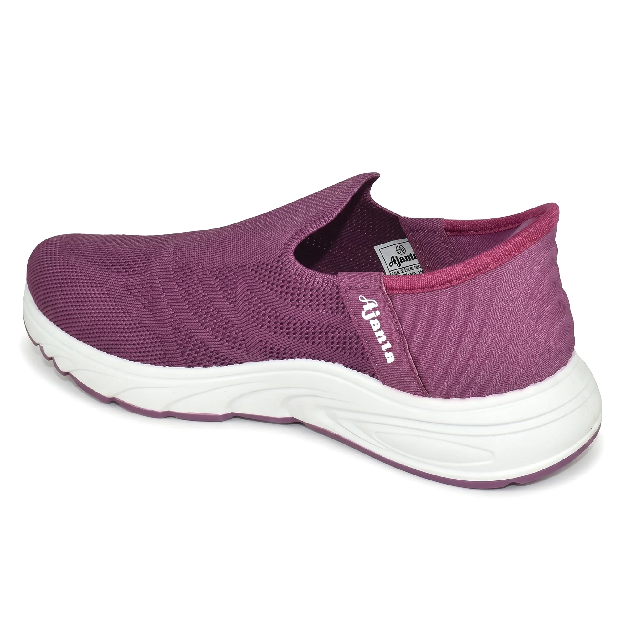 AJANTA Hands-Free Slip On Shoes for Women | Walking Shoes for Women | Sports Shoes | Lightweight Breathable Running Sneakers | Memory Foam Cushion | Gym, Office, Travel, Casual Shoes Black - Image 13