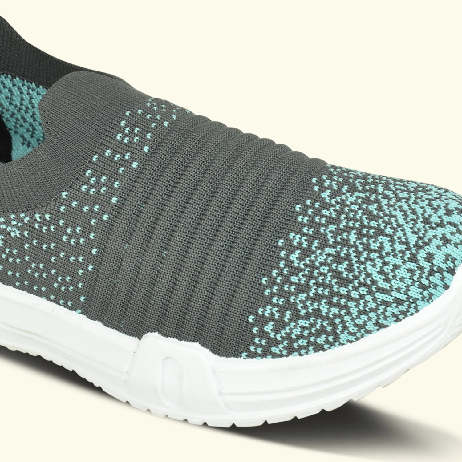 Ajanta Kid’s Grey Anti-skid Slip-On Sport Shoes - Image 4