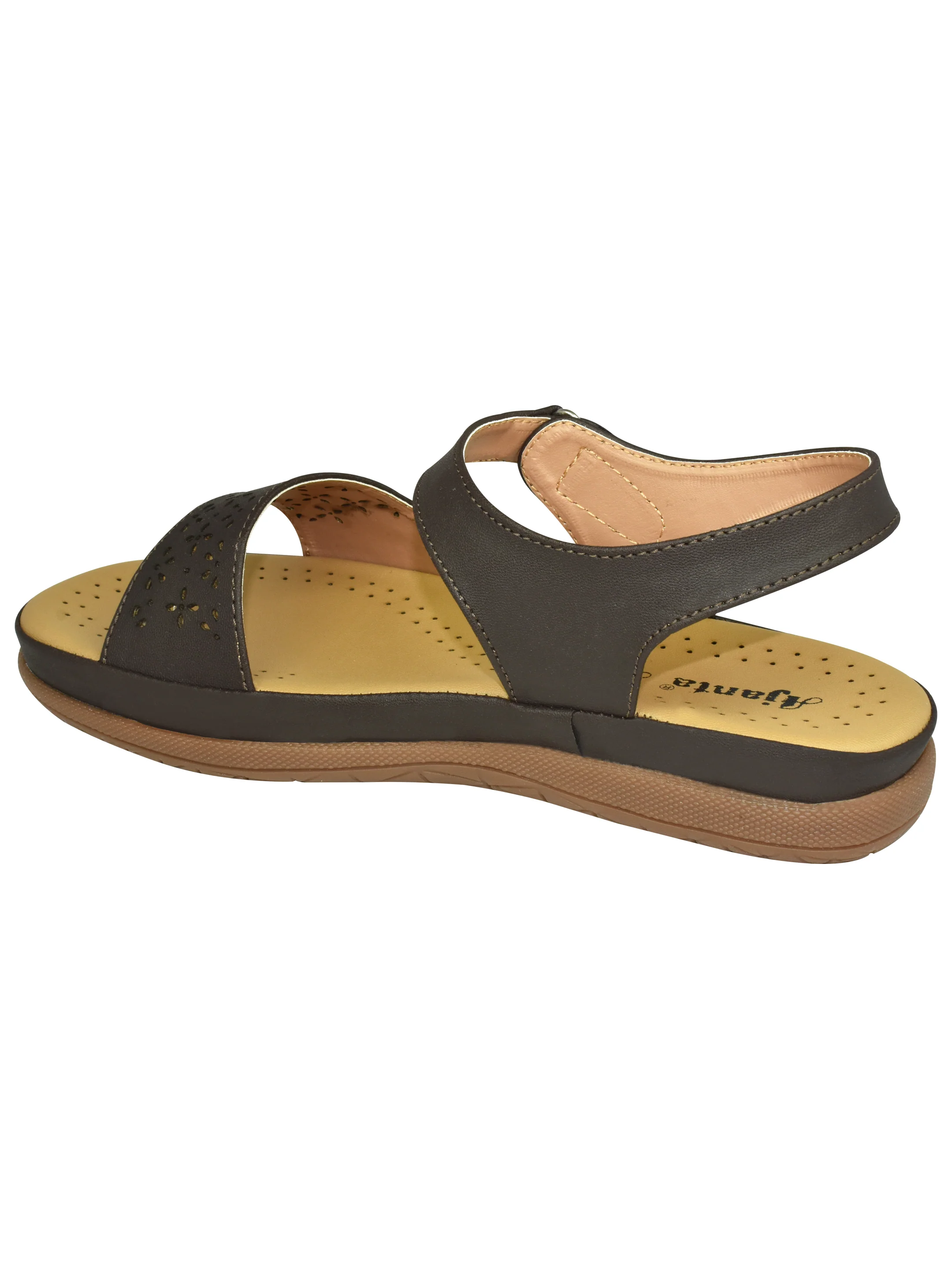 Ajanta Women’s Brown Airmax Sandals - Image 3