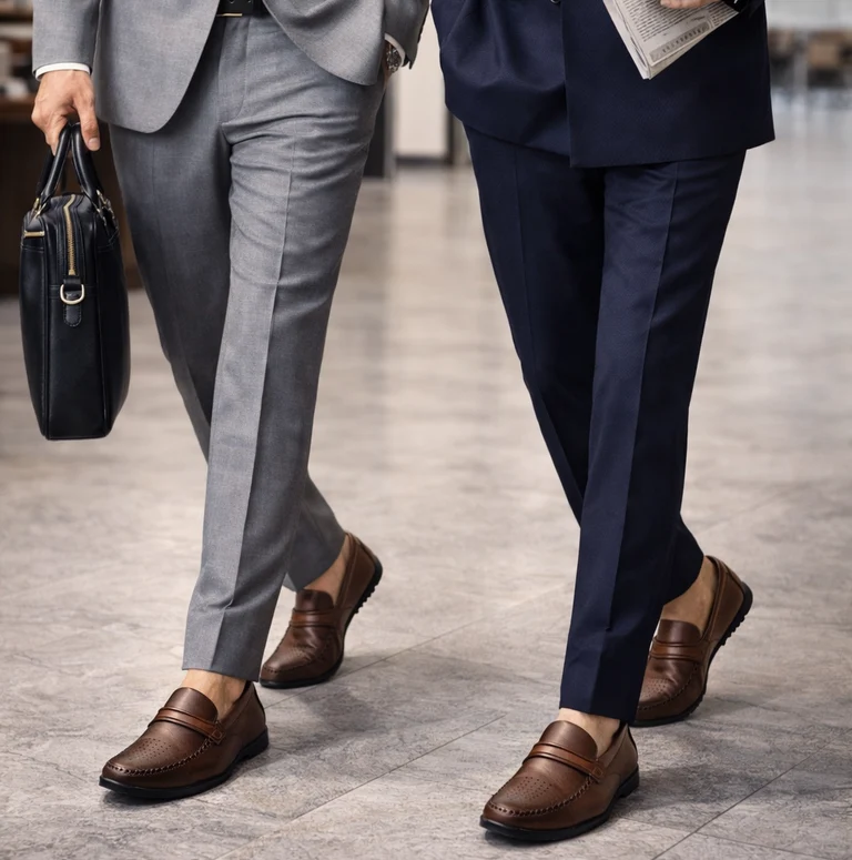 Ajanta Men's Classic Formal Loafers - Image 3