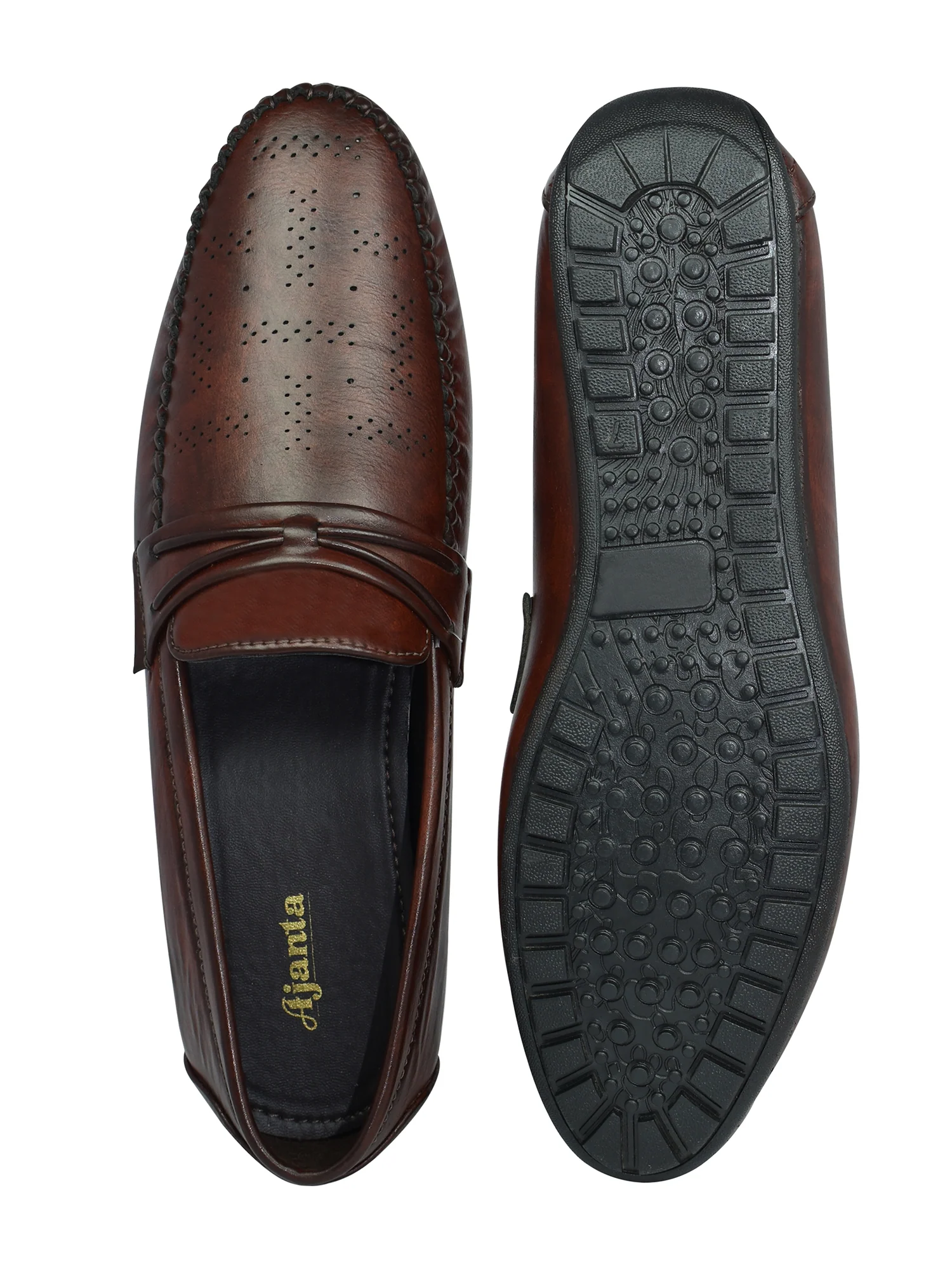 Ajanta Men's Classic Formal Loafers - Image 4