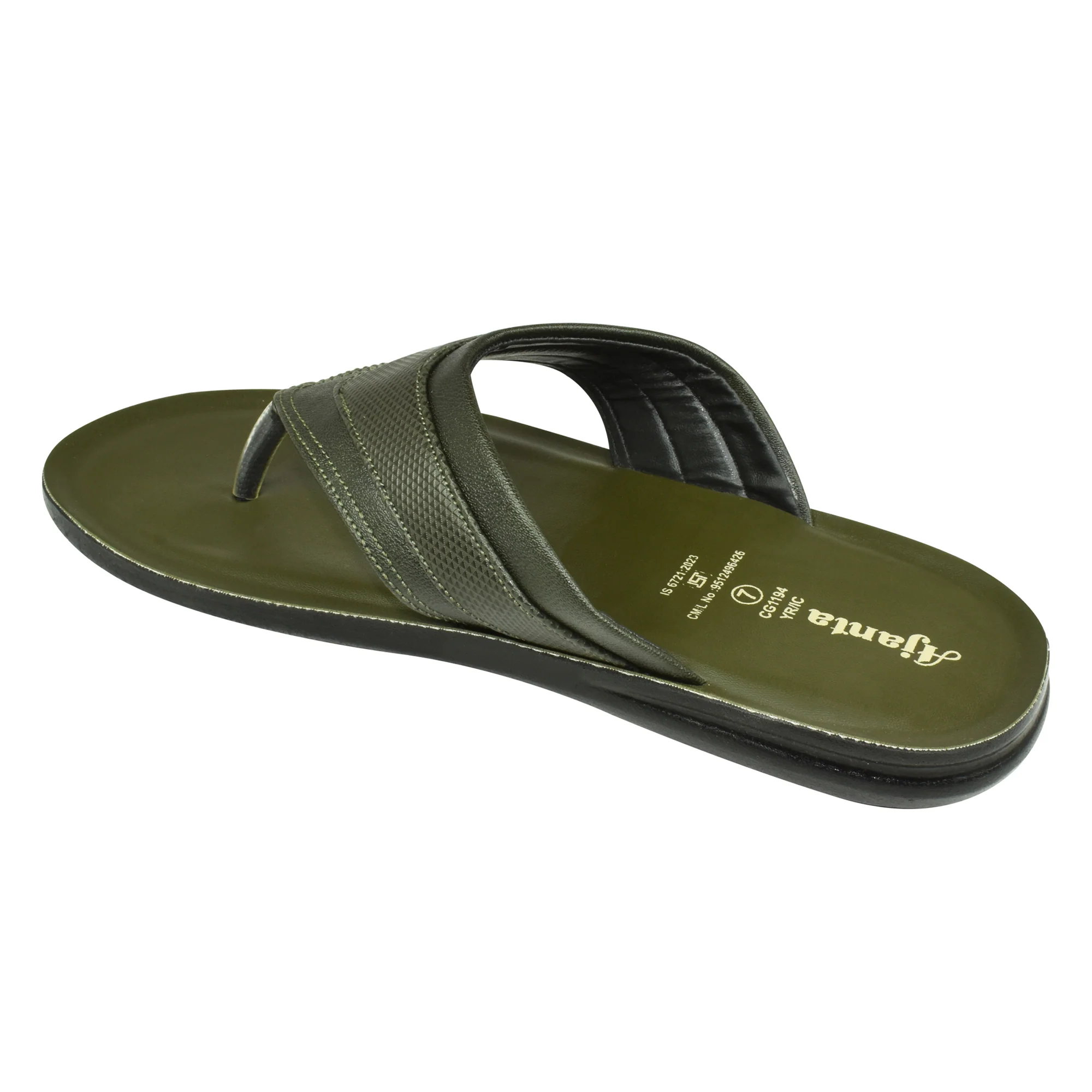 Ajanta Men’s Flip-Flop Slipper Sandal for Daily Wear & Home Use - Image 8