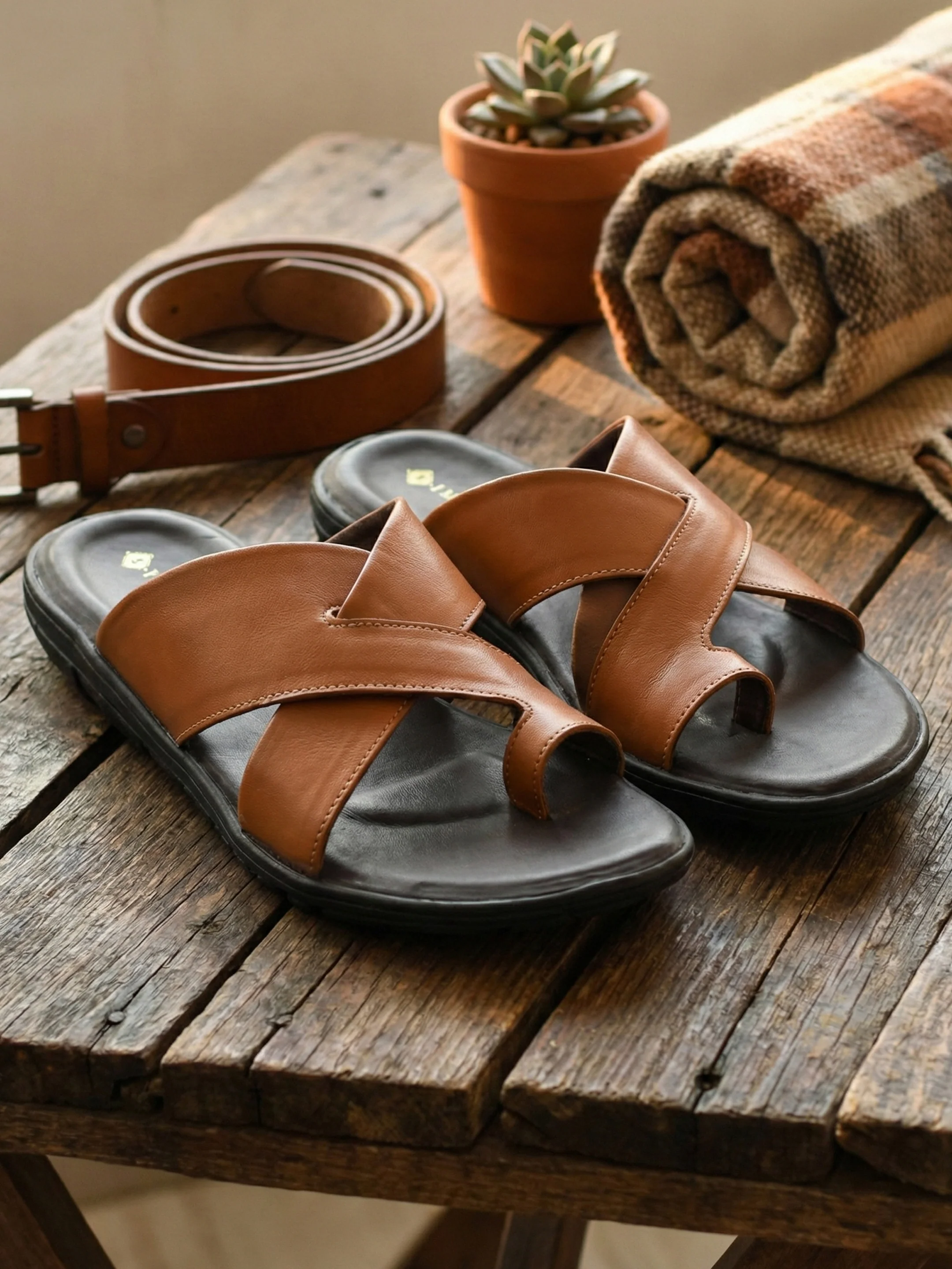 Ajanta Men’s Slip-On Sandal - Image 4