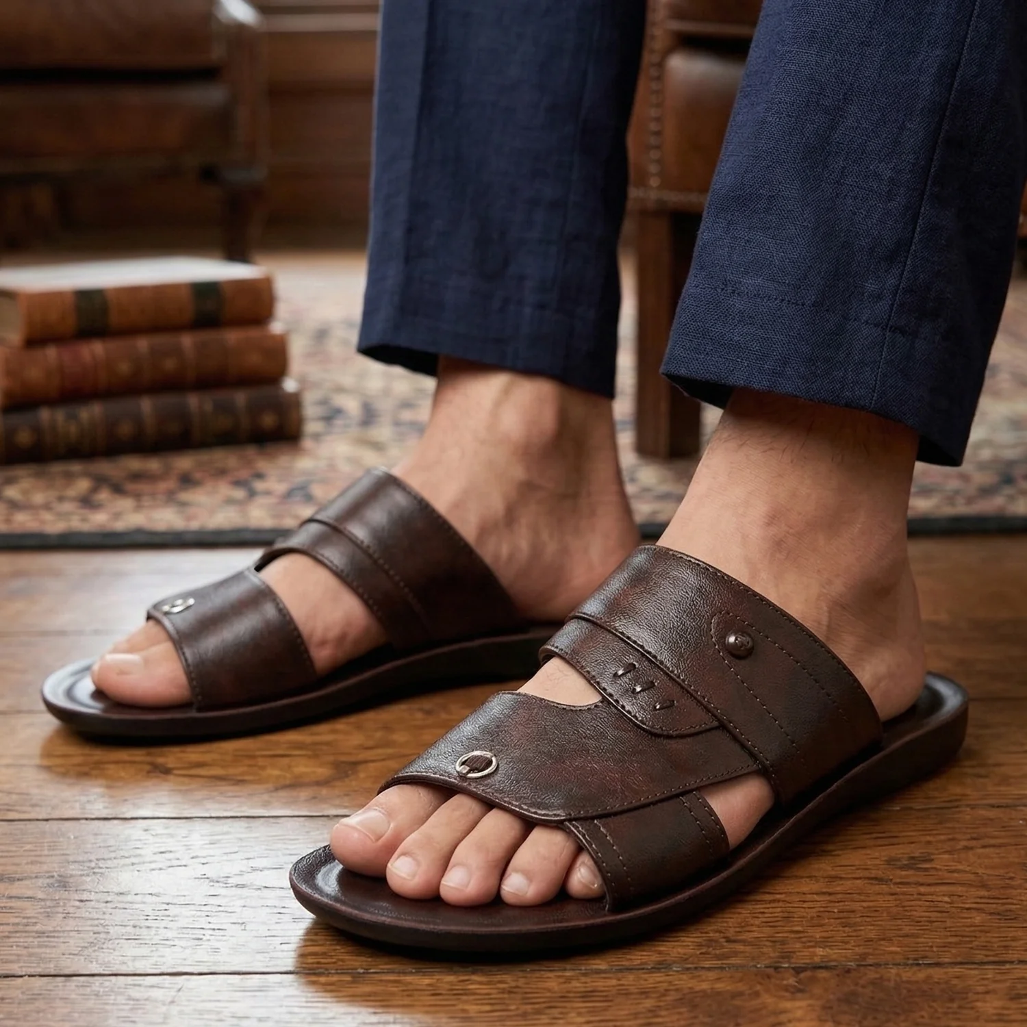 Ajanta Men’s Stylish and Comfortable Sandals - Image 3