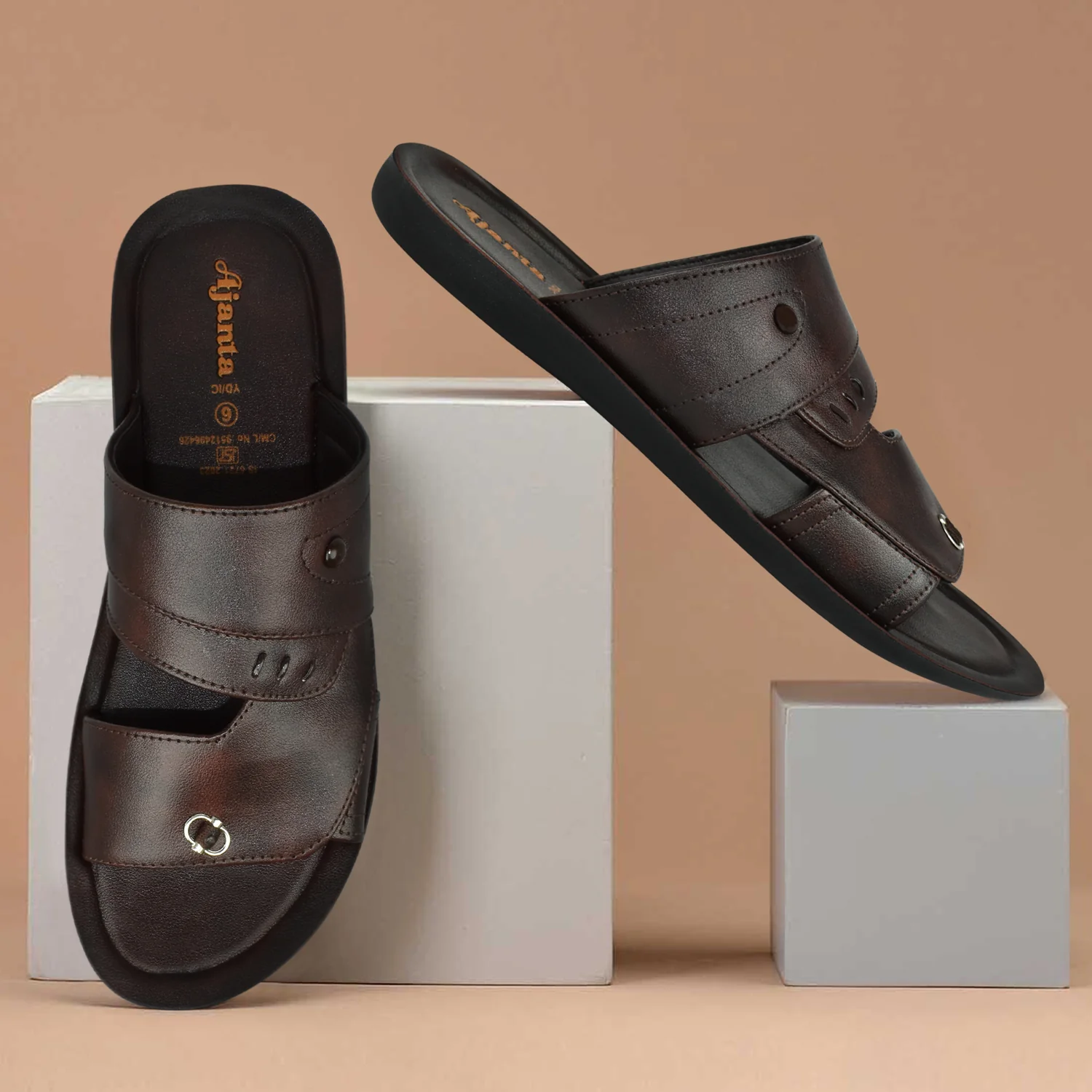 Ajanta Men’s Stylish and Comfortable Sandals - Image 5