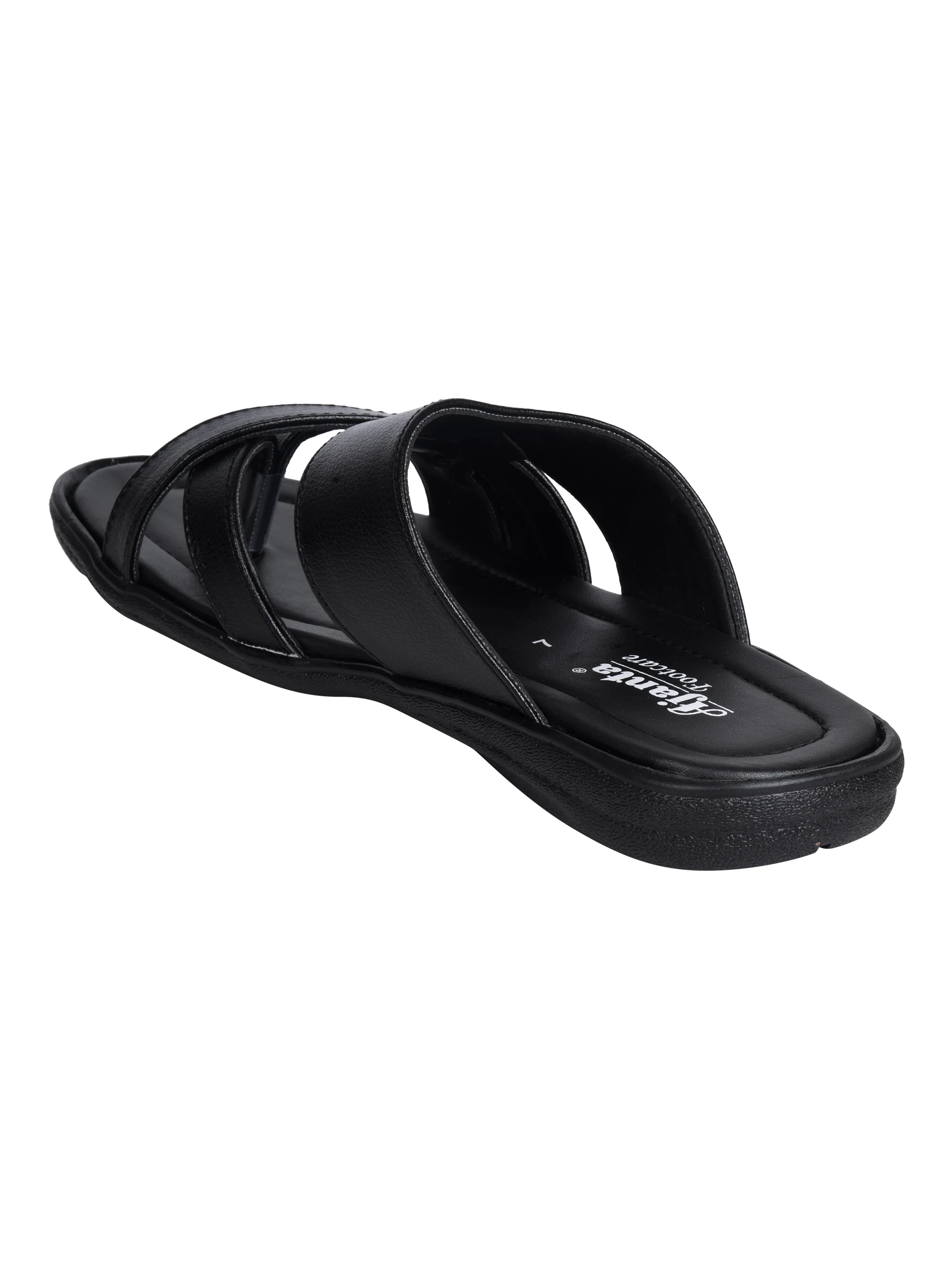 Ajanta Men’s Black Anti-Slip Sandals - Image 6