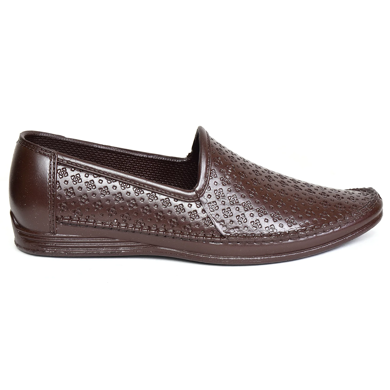 Ajanta Men’s PVC Slip-On Loafers Shoes - Image 7