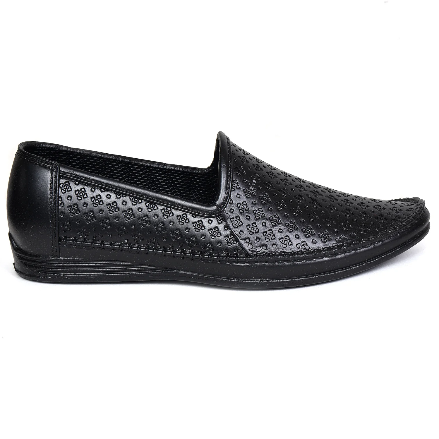Ajanta Men’s PVC Slip-On Loafers Shoes - Image 8