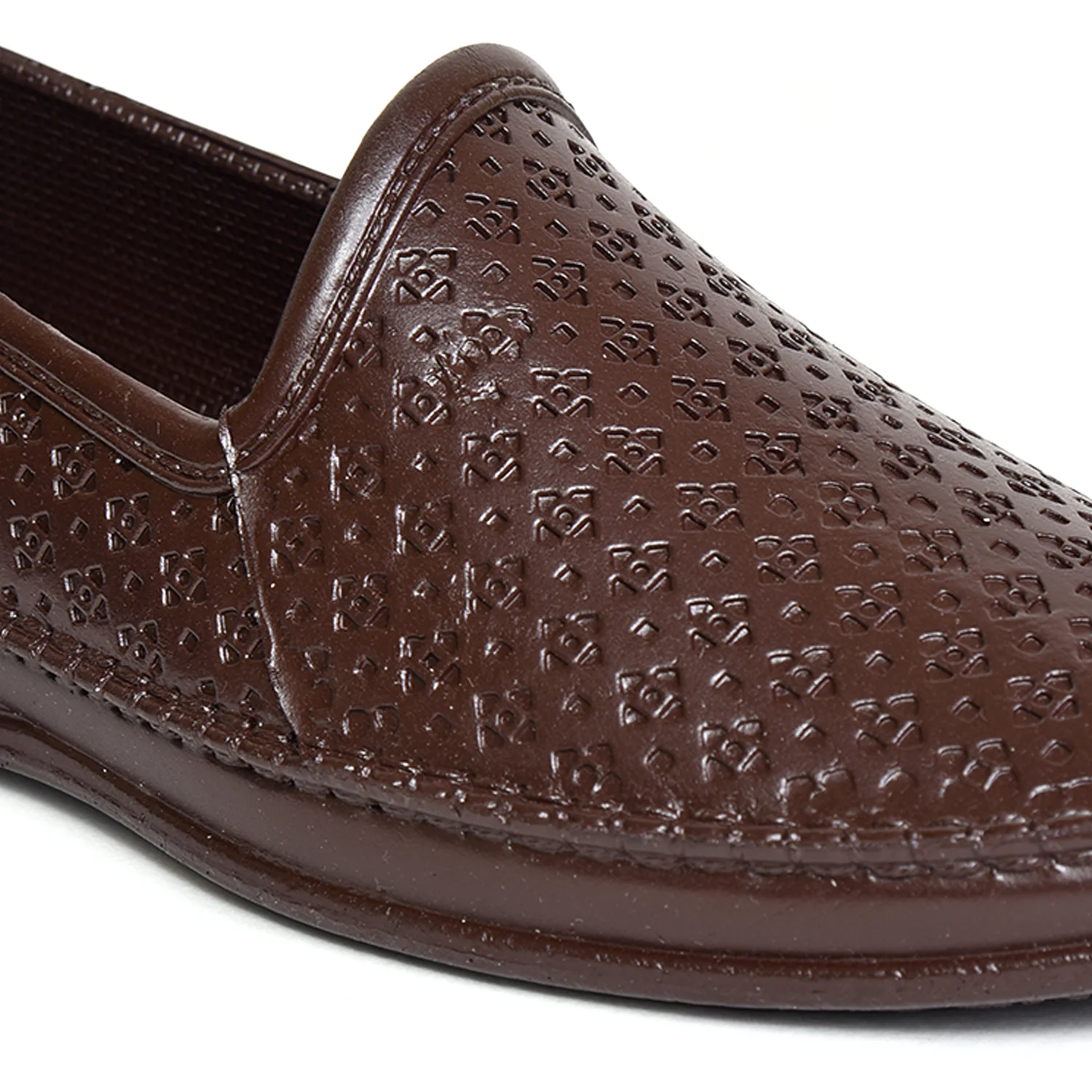 Ajanta Men’s PVC Slip-On Loafers Shoes - Image 9