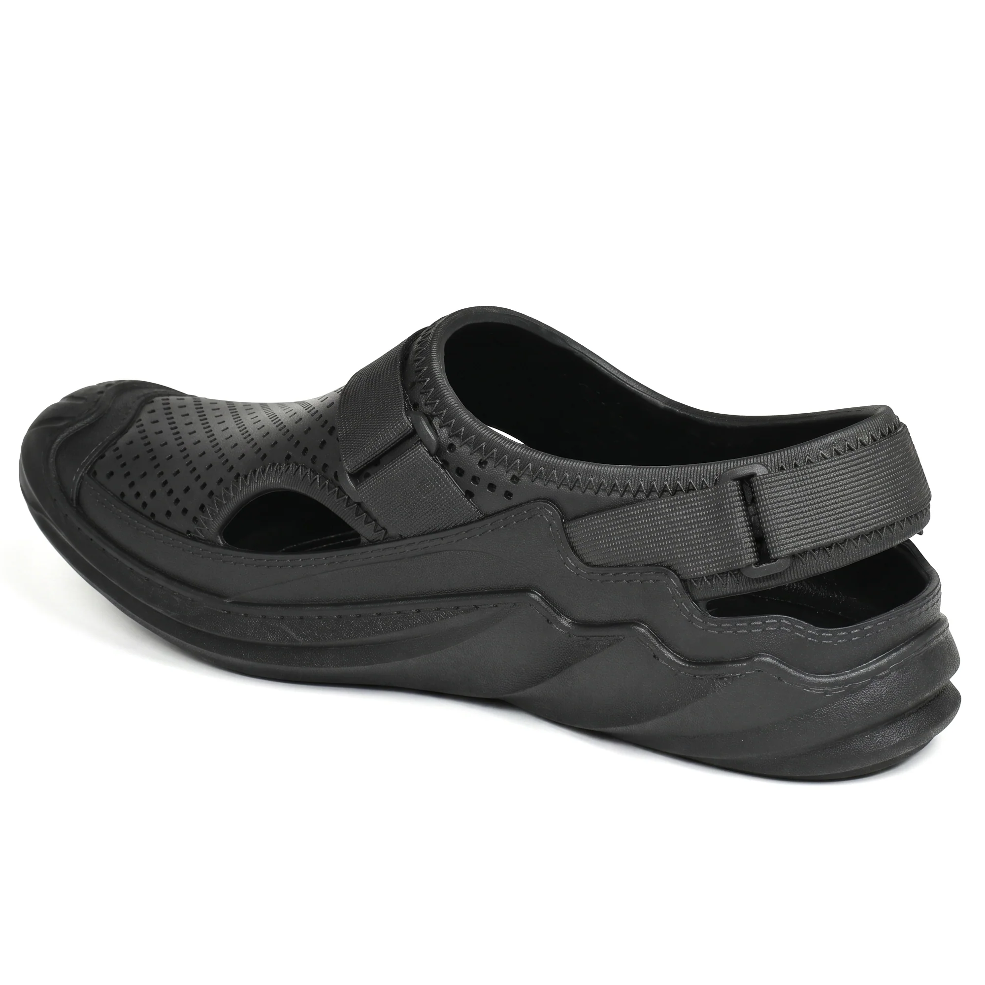 AJANTA Men's Roman Sandals | PVC Molded Water Resistant Sandals for Men | Lightweight Breathable Walking Sandals | Rainy Season Outdoor Casual Daily Wear Footwear - Image 16