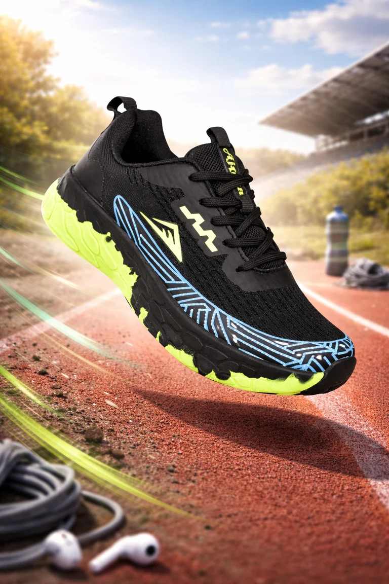 Ajanta Men's Neo-Glide Pacer Runner Shoe - Image 8