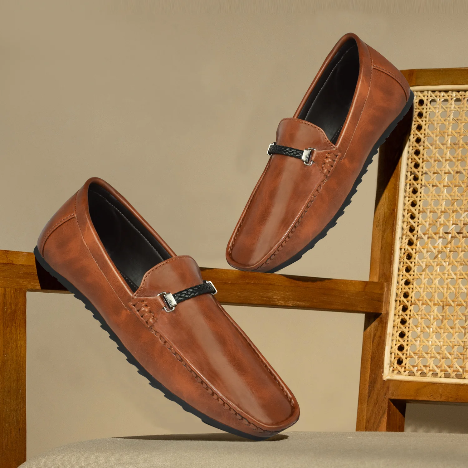 Ajanta Men’s Slip-On Cushioned Loafers - Image 7