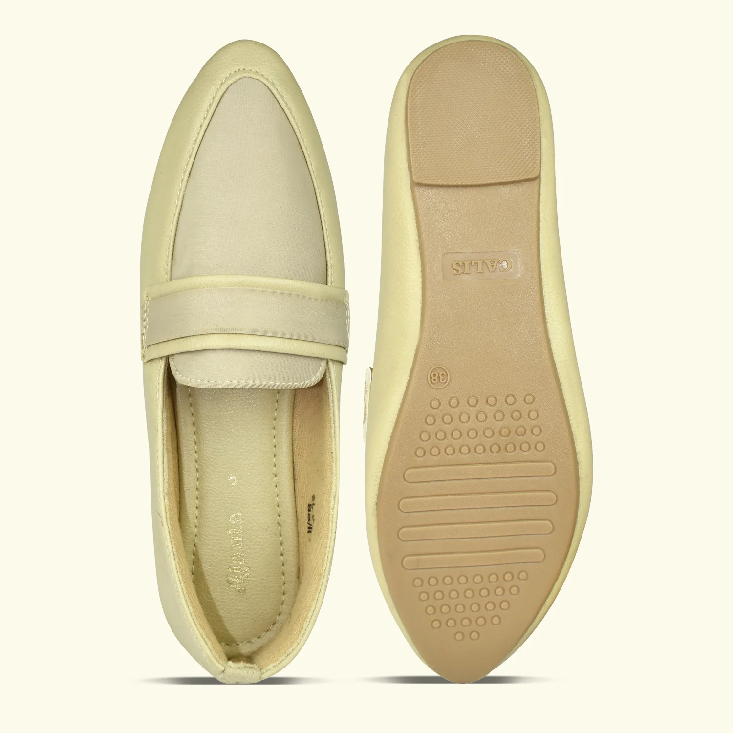 Ajanta Women’s Stylish White Loafers - Image 6