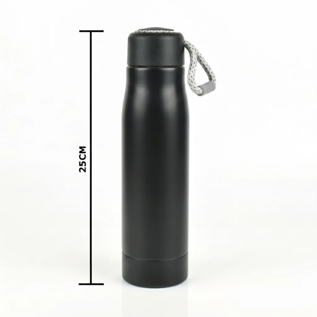 Ajanta 500ml Stainless Steel Thermos Flask Leakproof Water Bottle with Carry Strap - Image 11