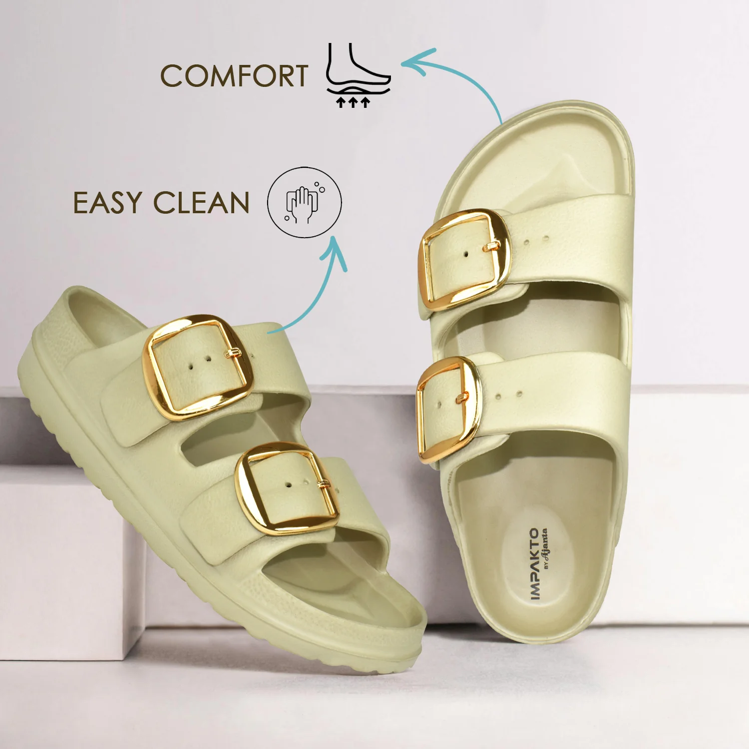 Ajanta Waterproof Women's Classic Sliders - Image 9