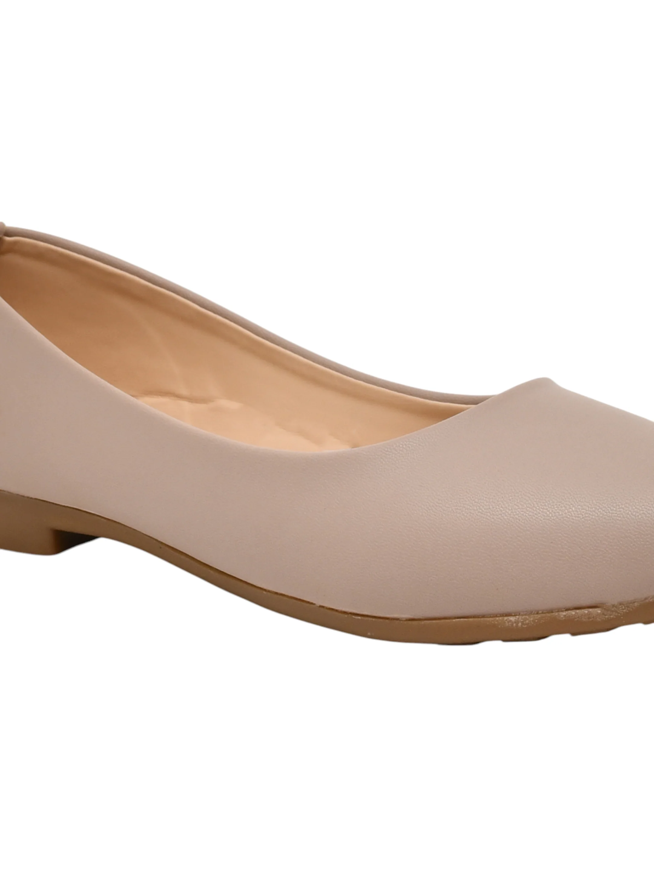 Ajanta Women’s Beige Belly Shoes - Image 6