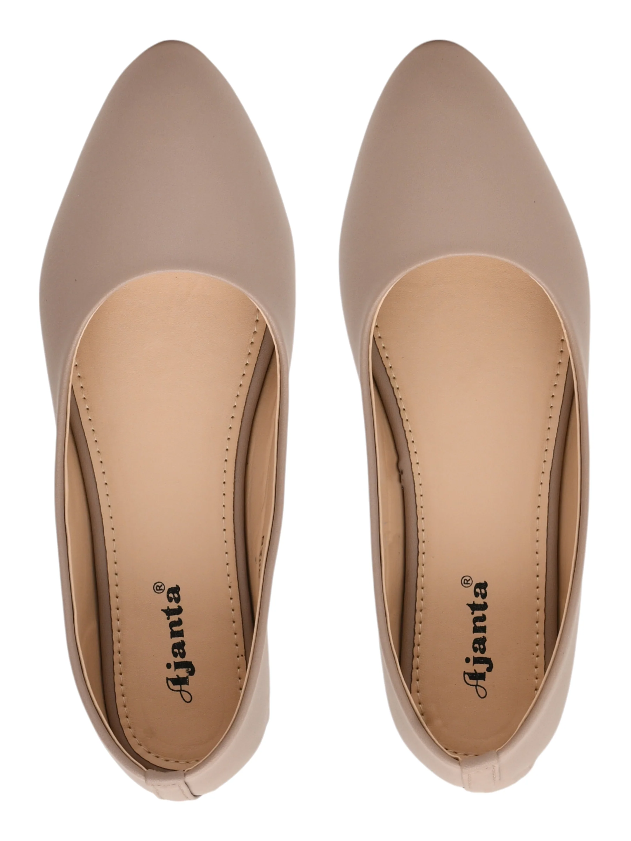 Ajanta Women’s Beige Belly Shoes - Image 7