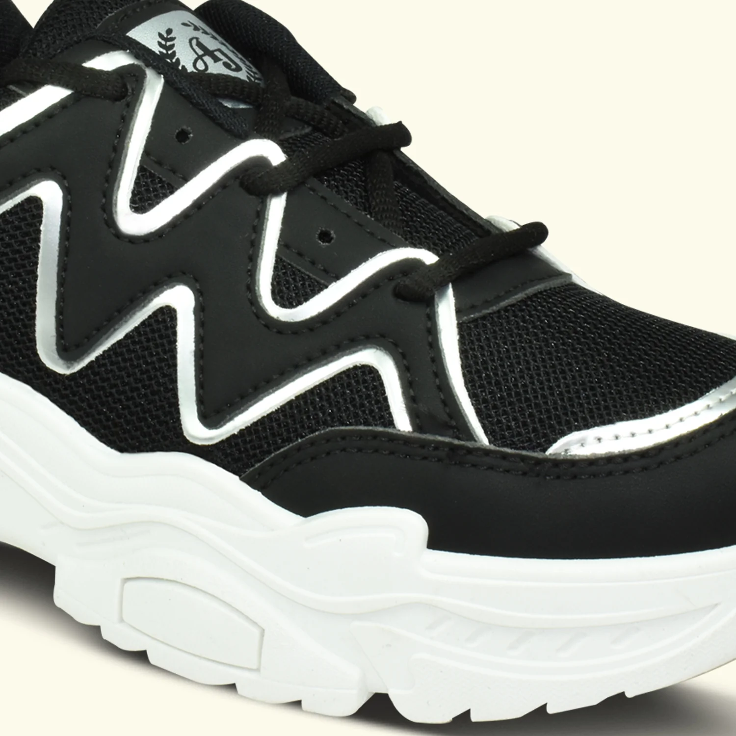 Ajanta Women’s Black Lightning Trendy Casual Sneakers - Image 7