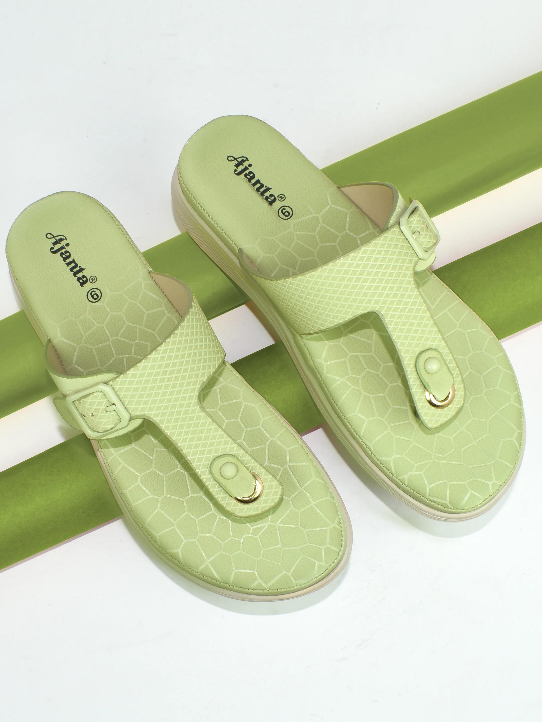 Ajanta Women’s Elegant Flat Sandals - Image 3