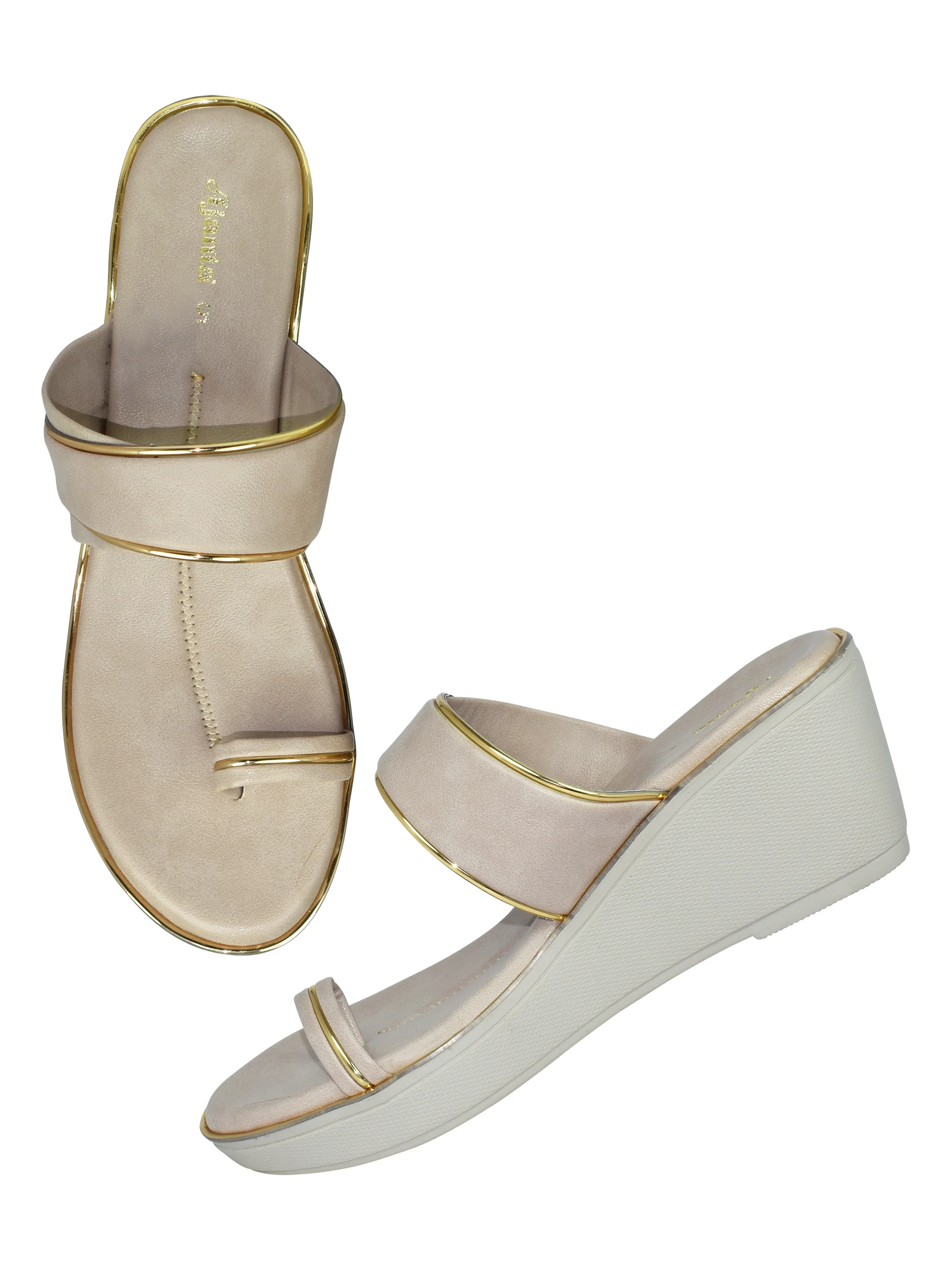 Ajanta Women’s Fashion Slip-On Heel Sandals - Image 5