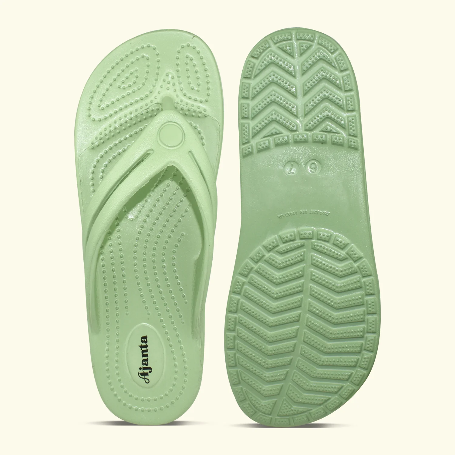 Ajanta Women’s Casual PVC Slip-On Slippers – Lightweight EVA Sole for Everyday Comfort - Image 6