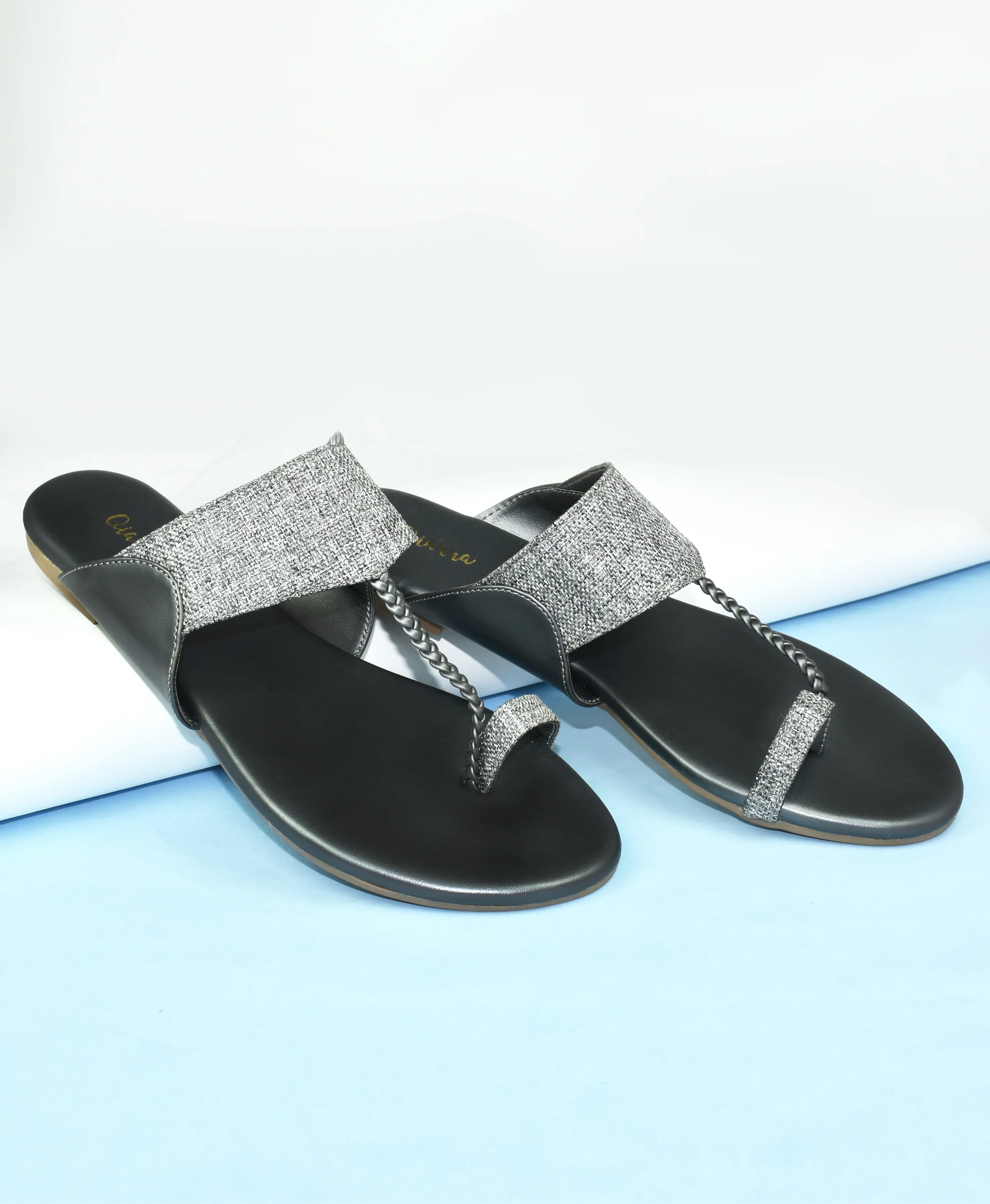 Ajanta Women’s One-Toe Flat Sandals - Image 2