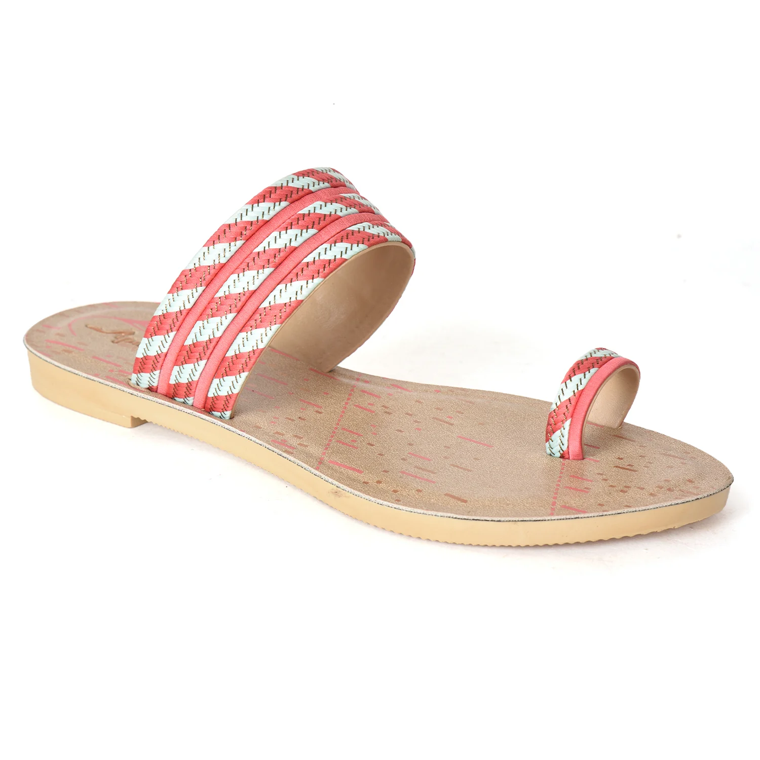Ajanta Women’s One-Toe Flats Sandals - Image 5