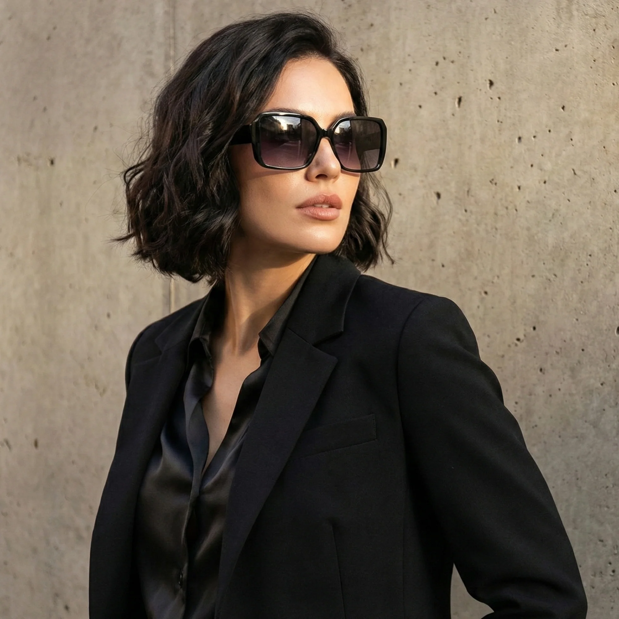 Ajanta Women Square Sunglasses Gradient Fashion Eyewear - Image 5
