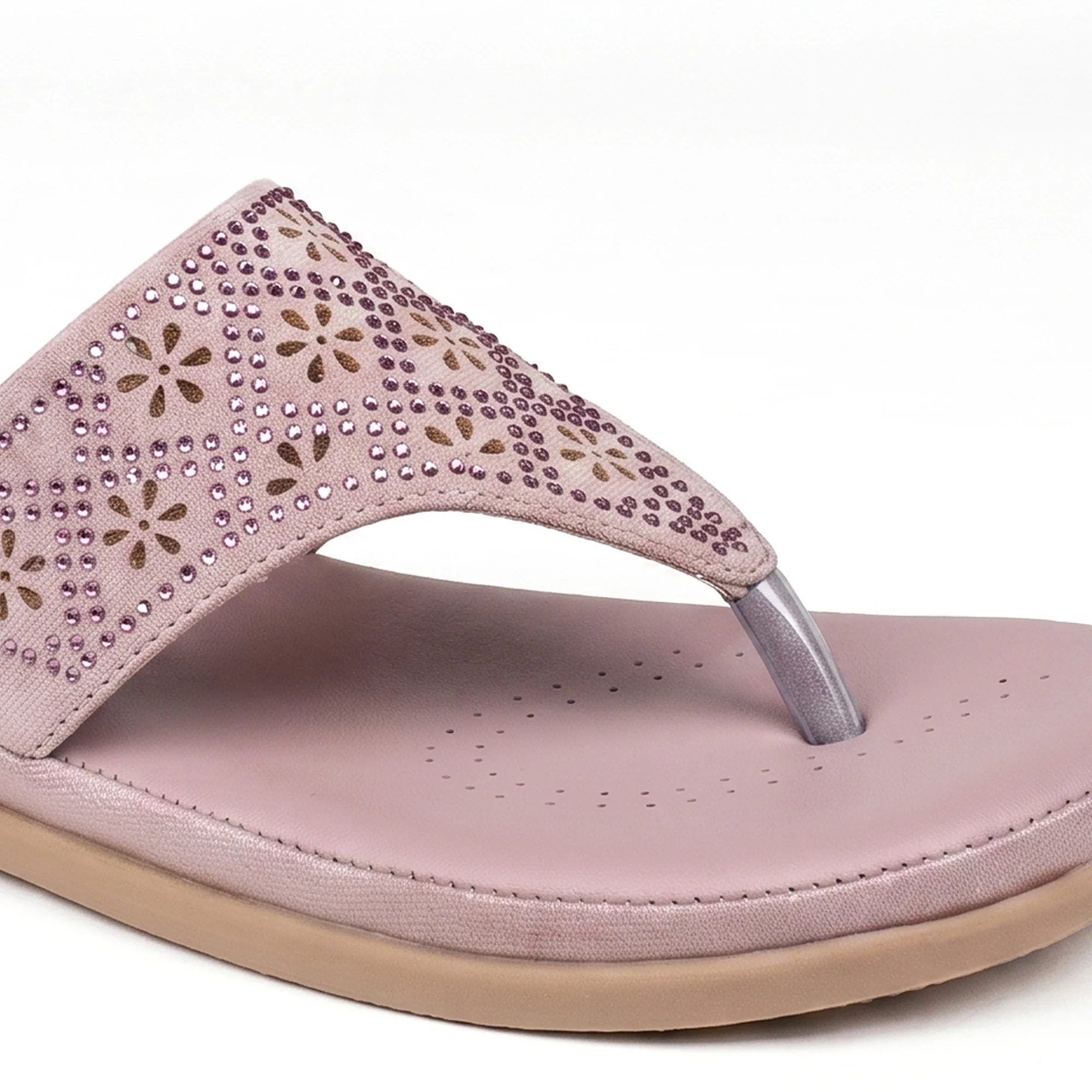 AJANTA Women Slip-On Sandals | Soft Cushion | Lightweight Casual Footwear - Image 8