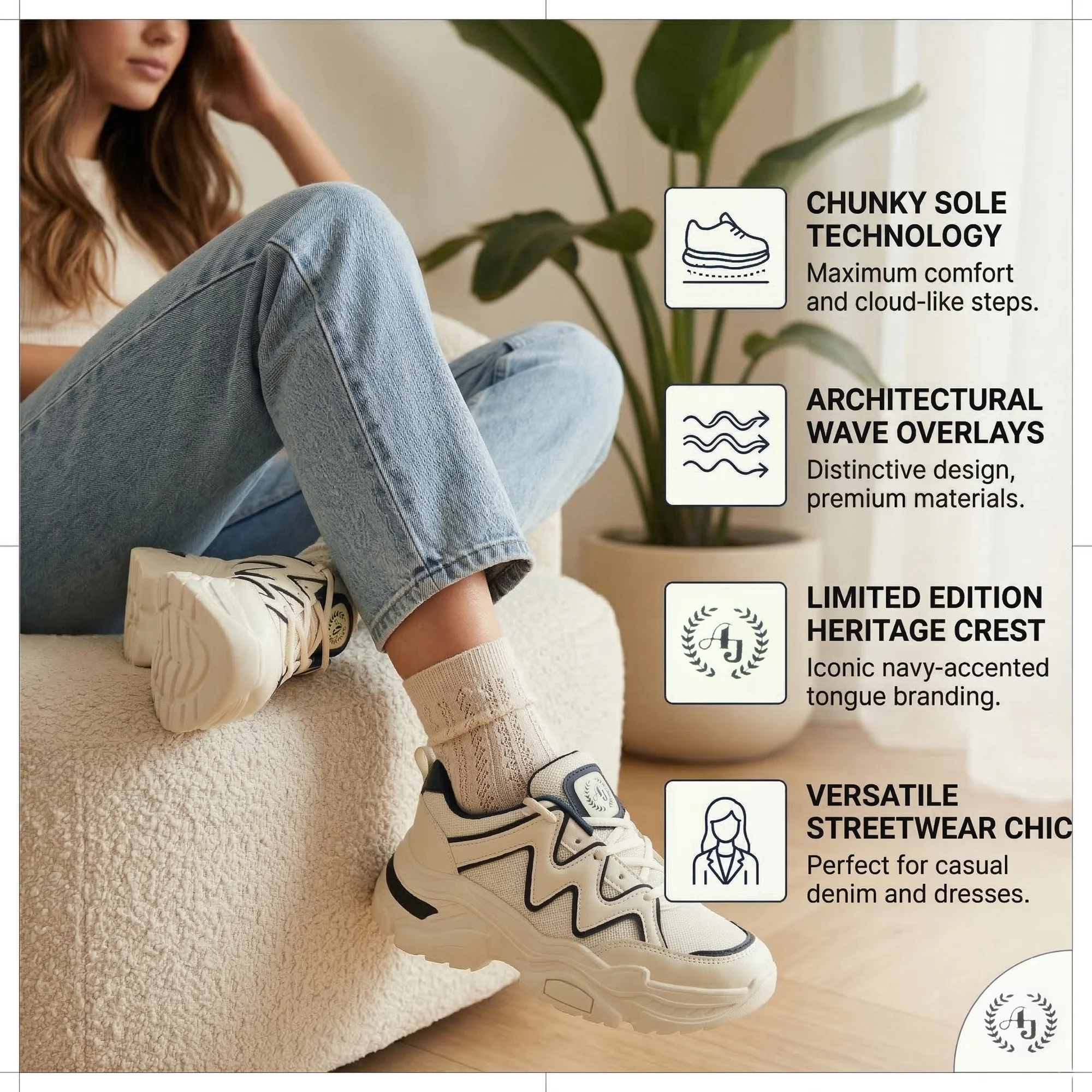 Ajanta Women's Stylish Sneakers - Image 8