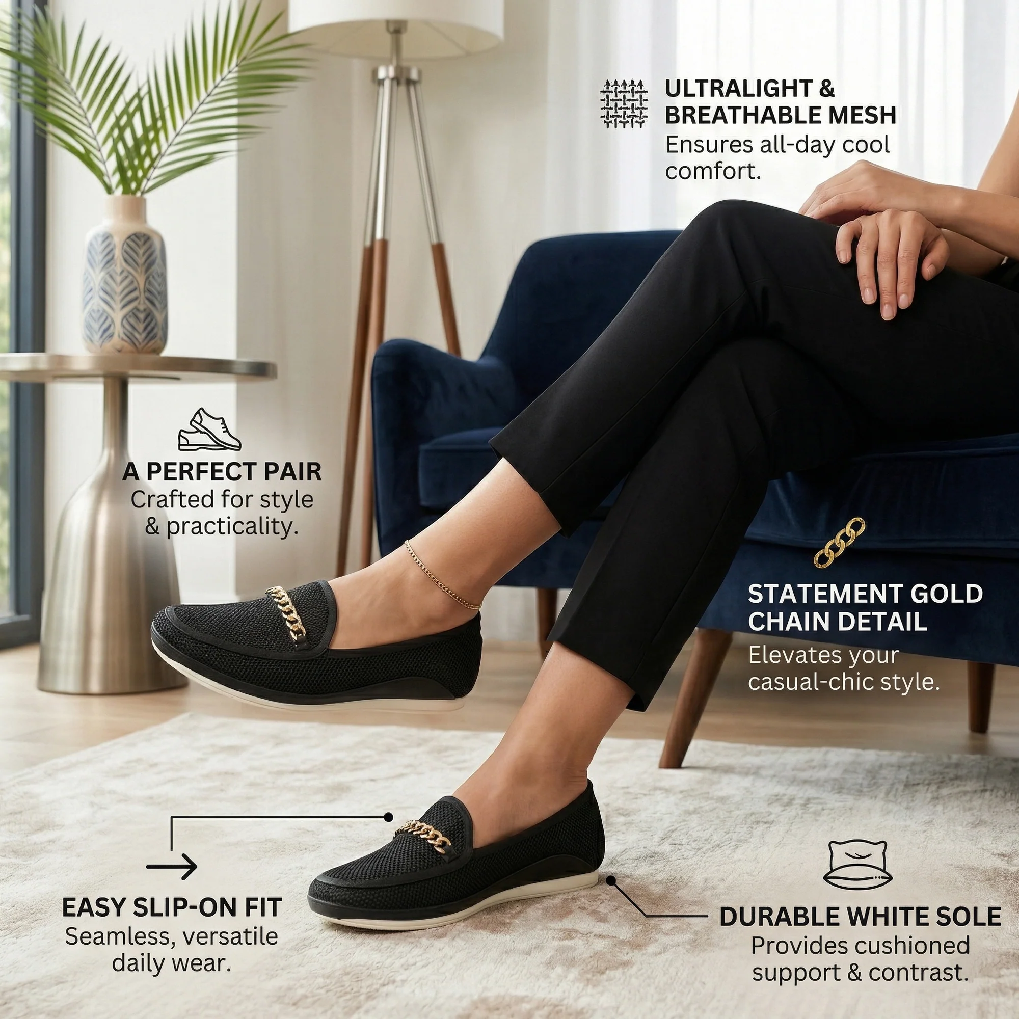 Ajanta Women's Comfortable & Stylish Ballerina - Image 6