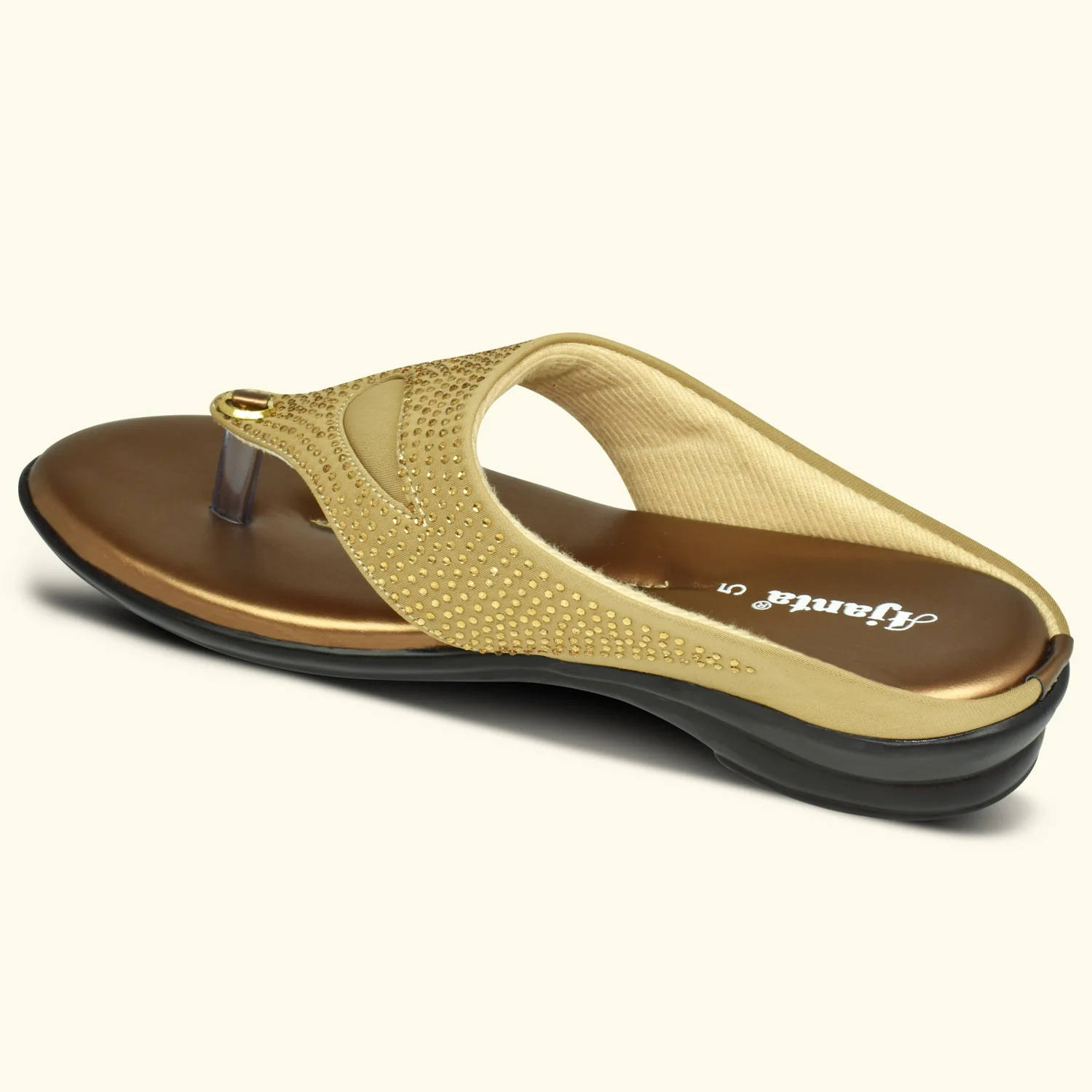 Ajanta Women’s Copper Lightweight EVA Flat Sandals - Image 5