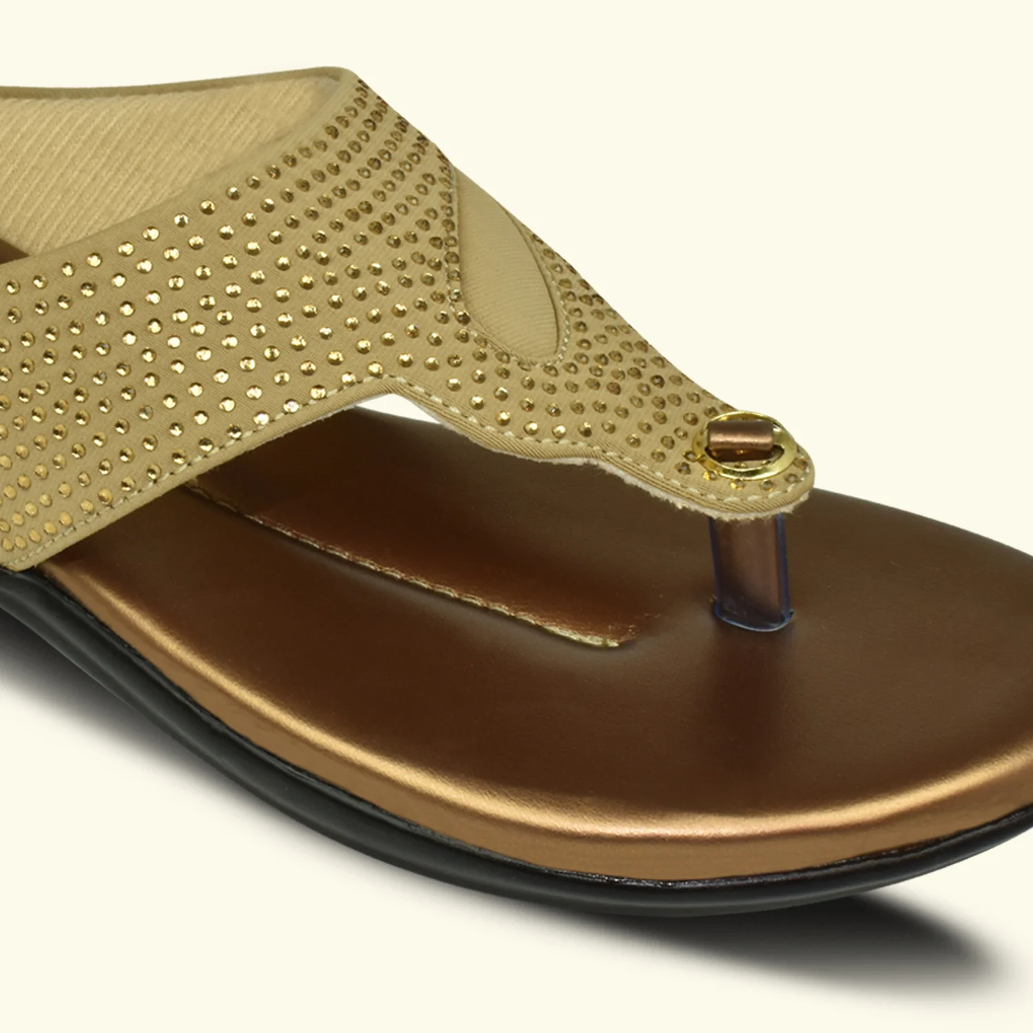 Ajanta Women’s Copper Lightweight EVA Flat Sandals - Image 7