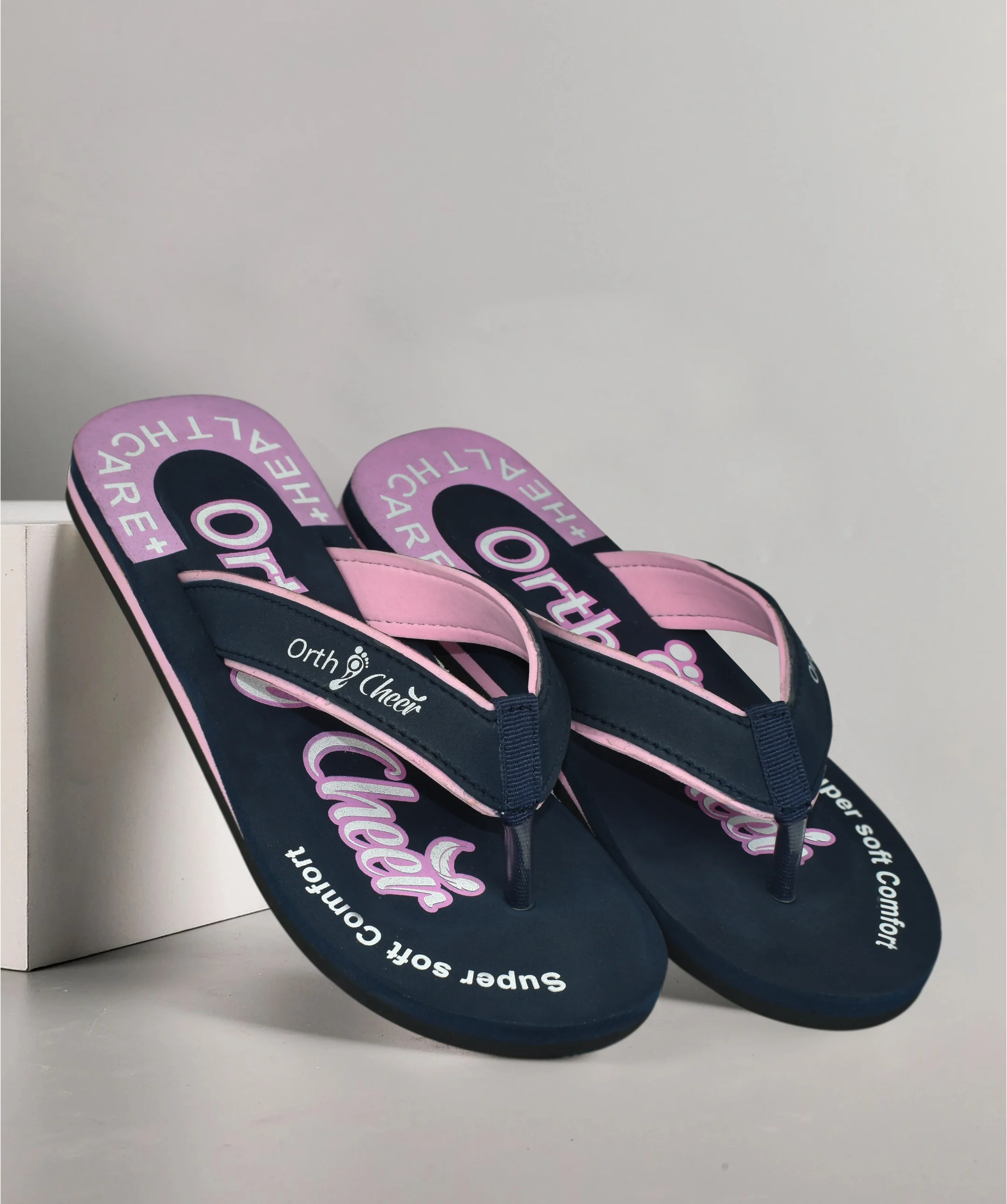 Ortho Cheer Women's Orthopedic and Diabetic Relief Super Soft, Lightweight & Comfortable Slipper AO2005 - Image 2