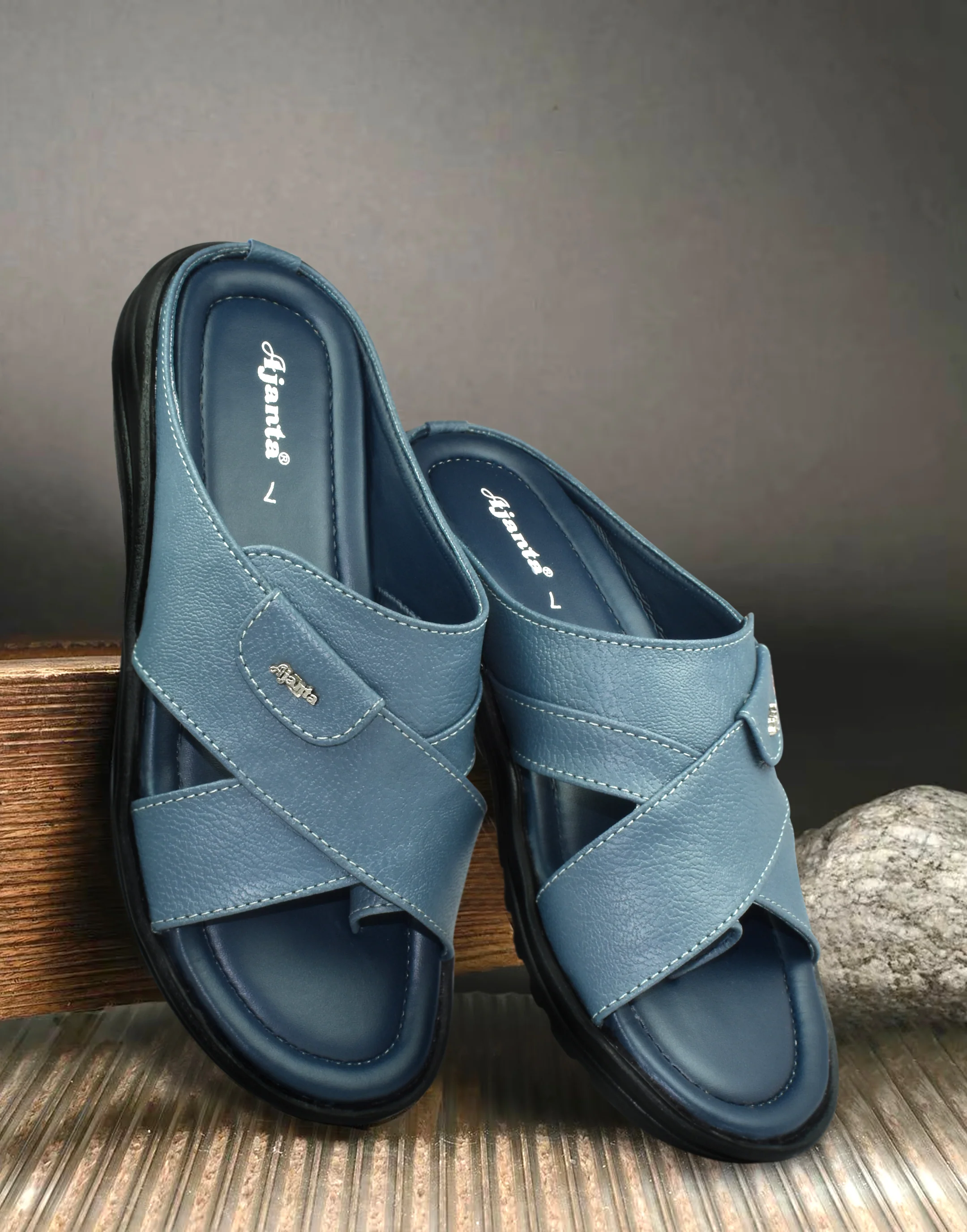 Ajanta Comfortable Slip On Sandals for Men - Image 5