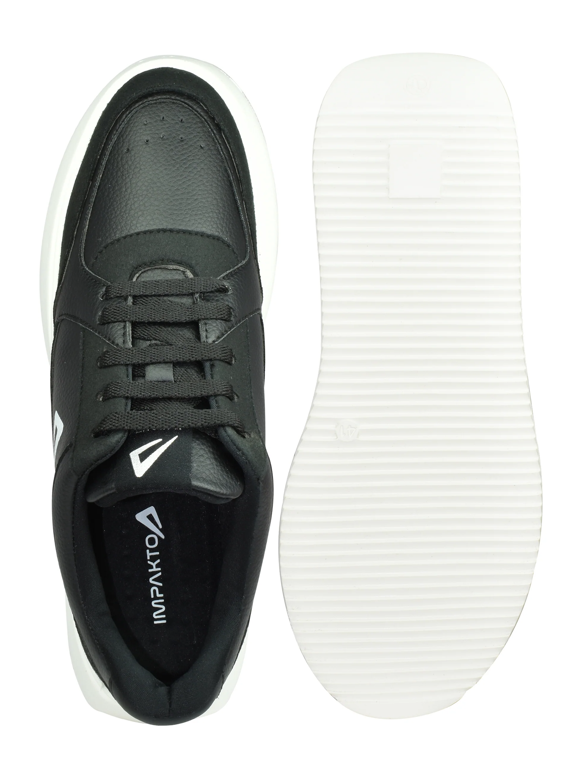 Impakto Men Black Sneakers - Image 7