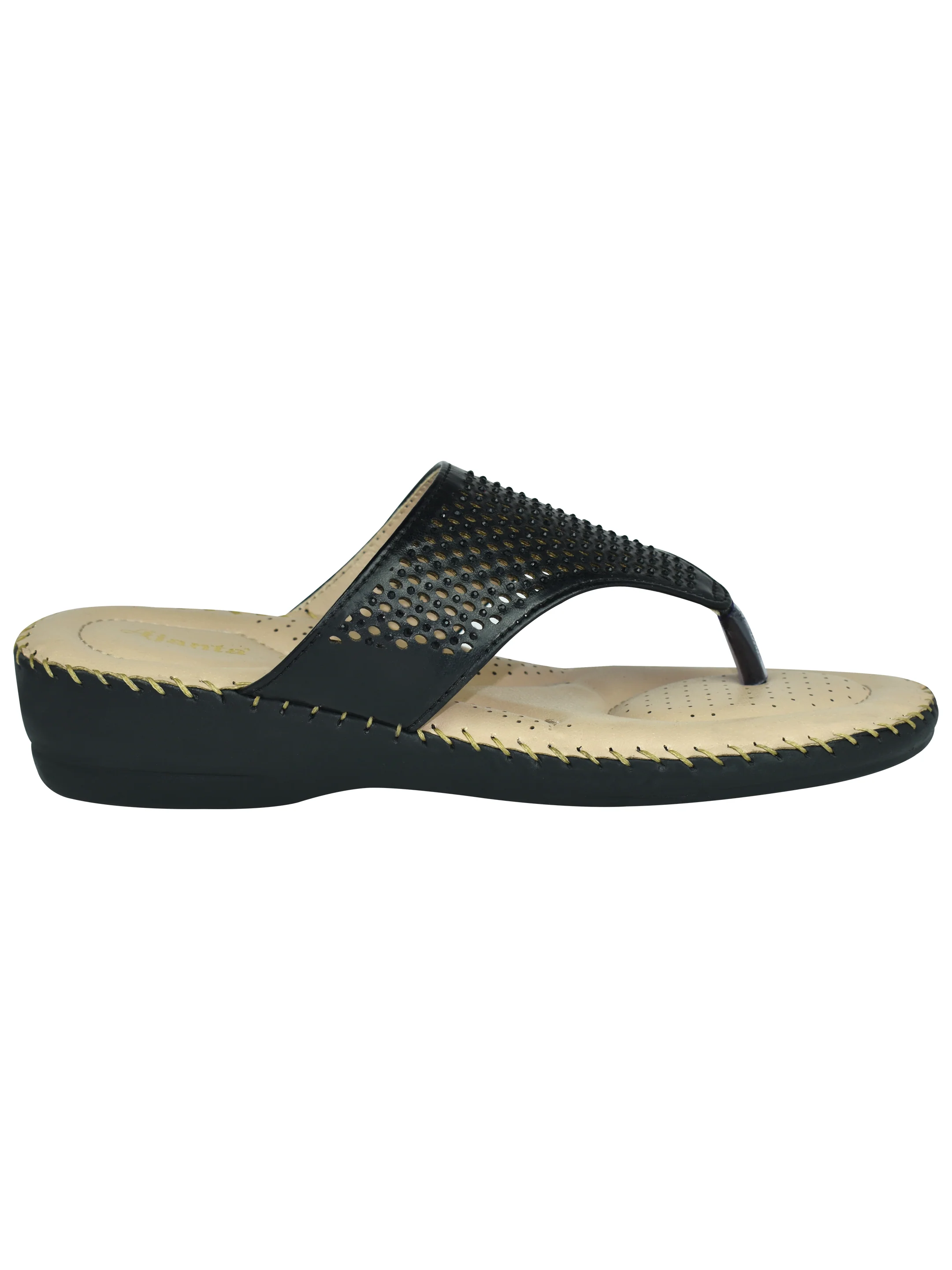 Ajanta Women’s Flat Slip-On Sandals - Image 3