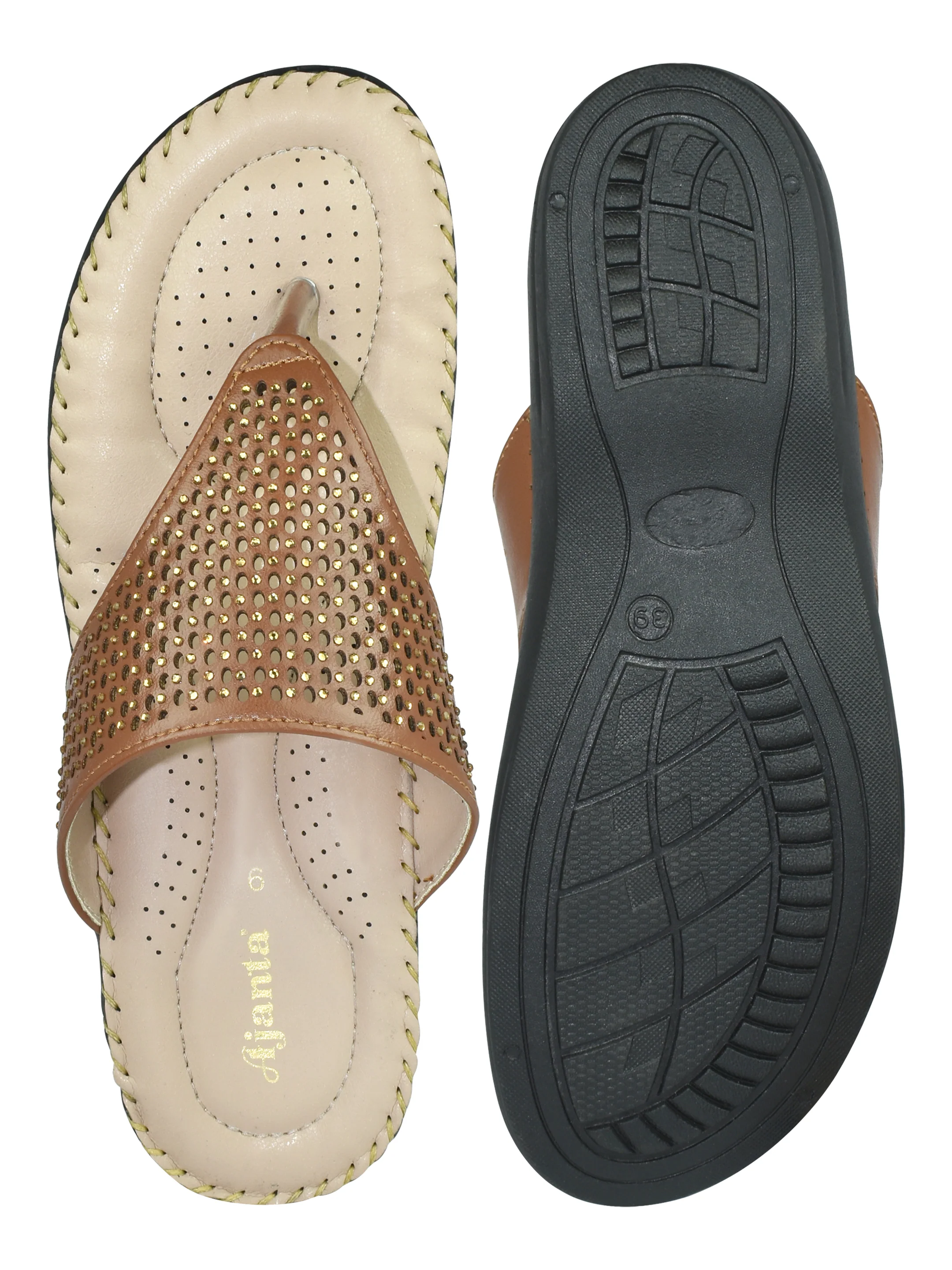 Ajanta Women’s Flat Slip-On Sandals - Image 7