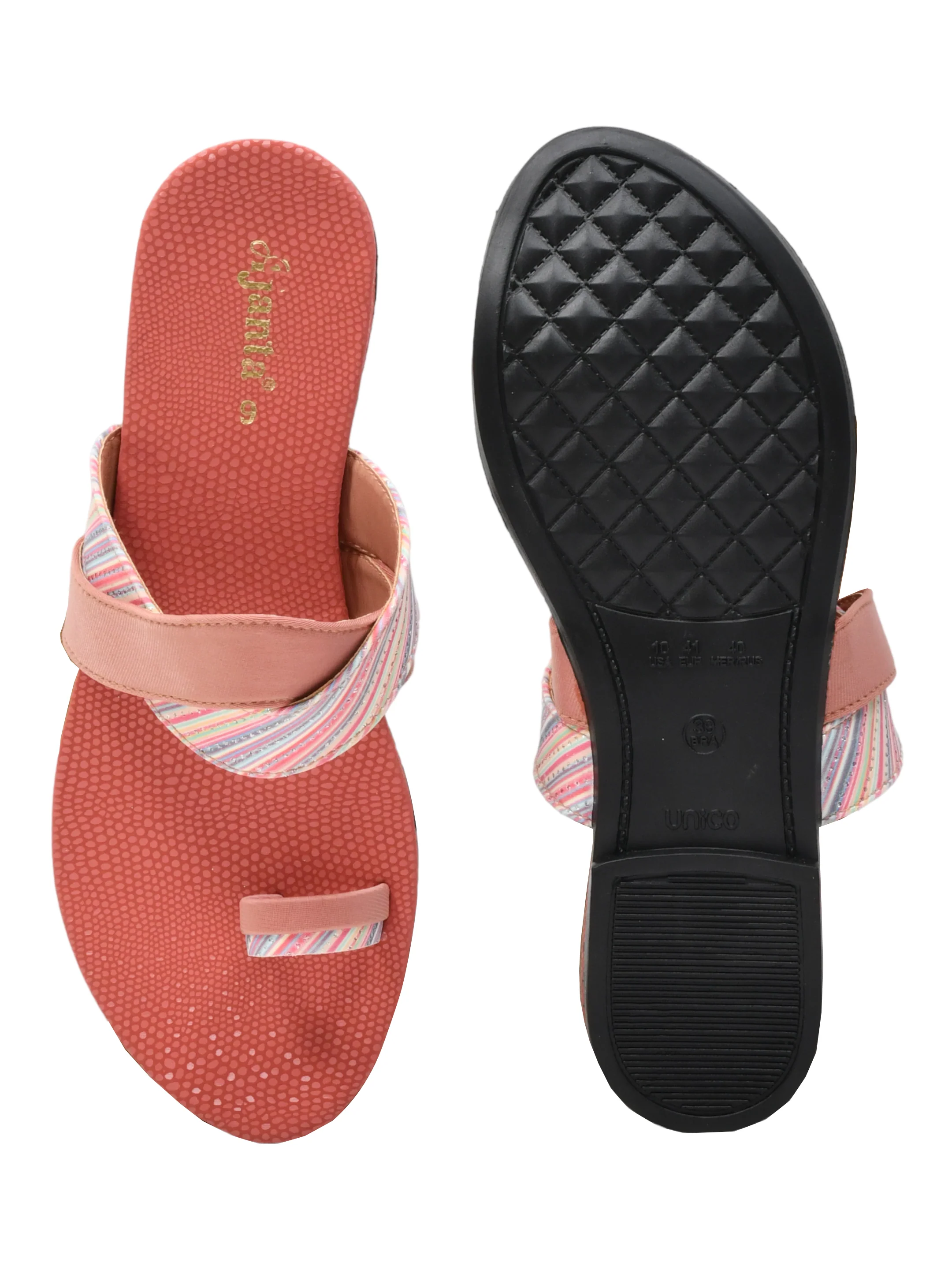 Ajanta Women Flat Fashion Slip-On Sandal - Image 7
