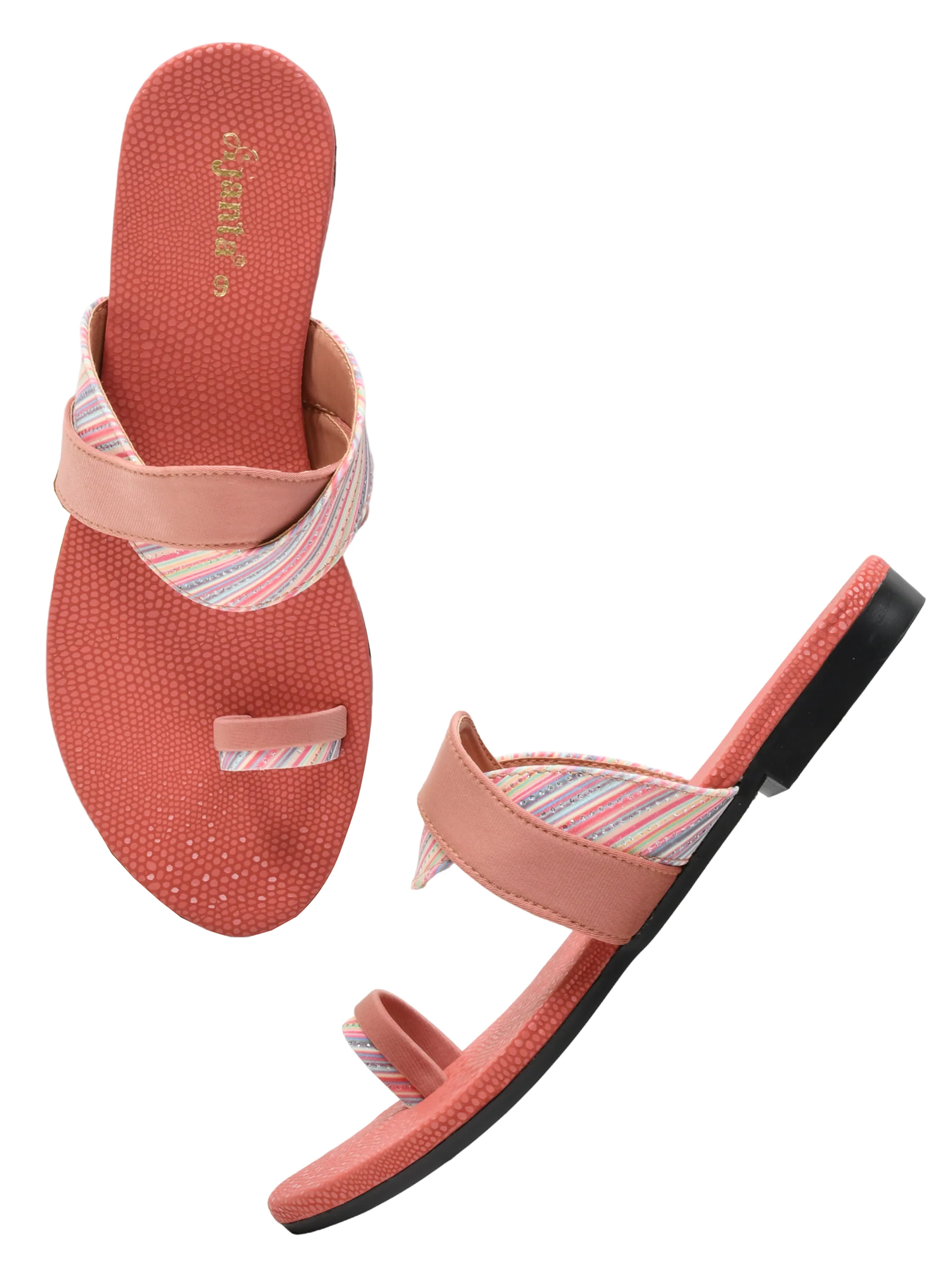 Ajanta Women Flat Fashion Slip-On Sandal - Image 9