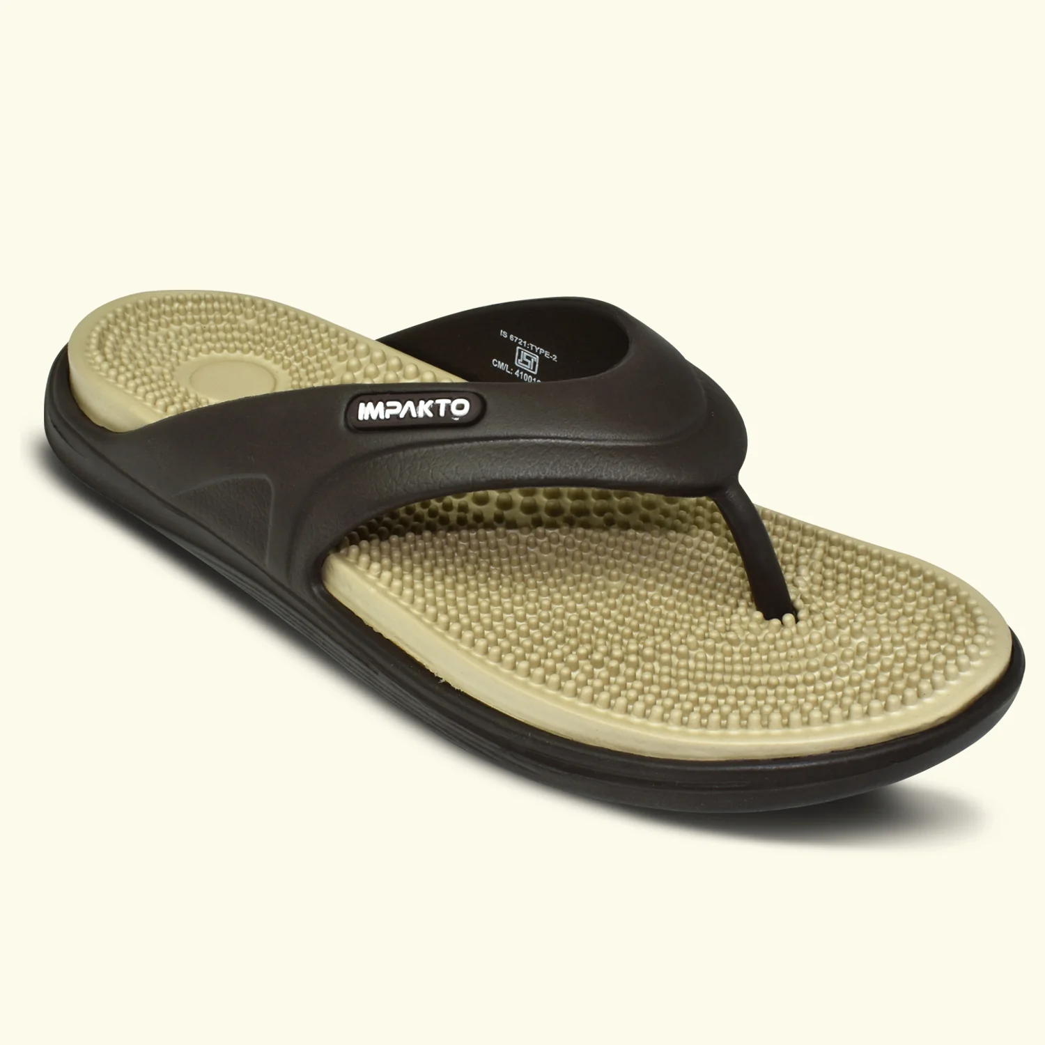 Impakto by Ajanta Men’s Classic Slippers - Image 4